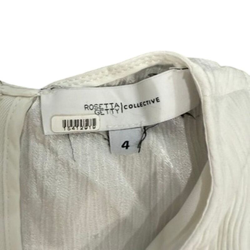 Rosetta Getty Rosetta Getty x RTR Cape Mini Dress in White, Size US 4 Size S / US 4 / IT 40 - 6 Thumbnail
