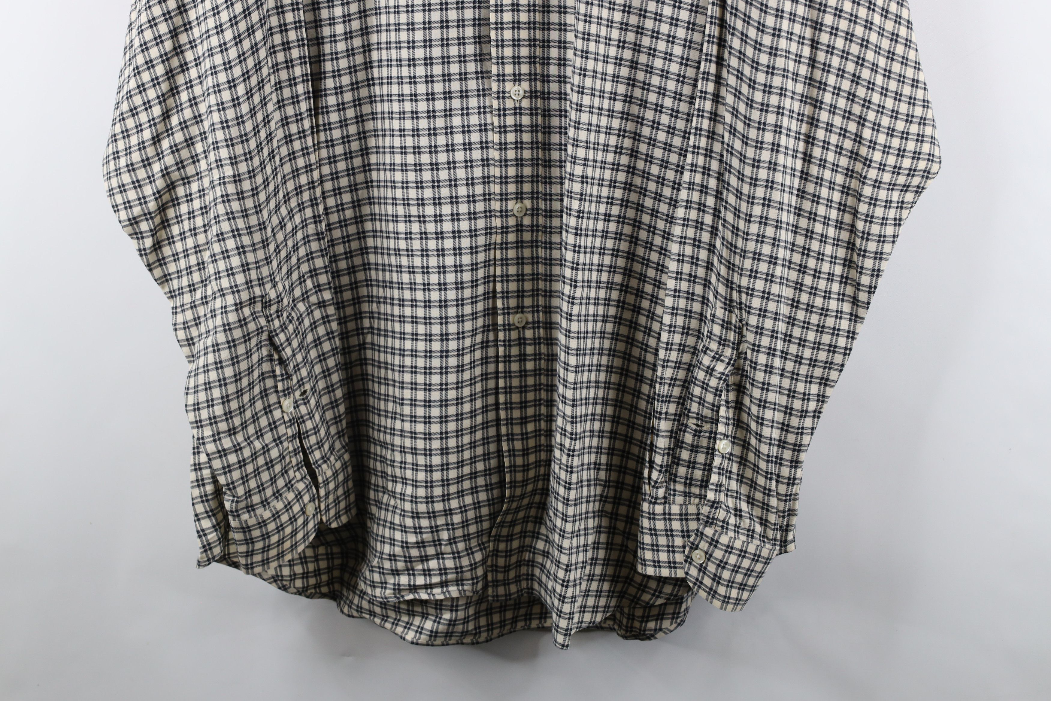 Ralph Lauren × Vintage Vintage 90s Ralph Lauren Flannel Collared Button Down Shirt Size US XL / EU 56 / 4 - 3 Thumbnail