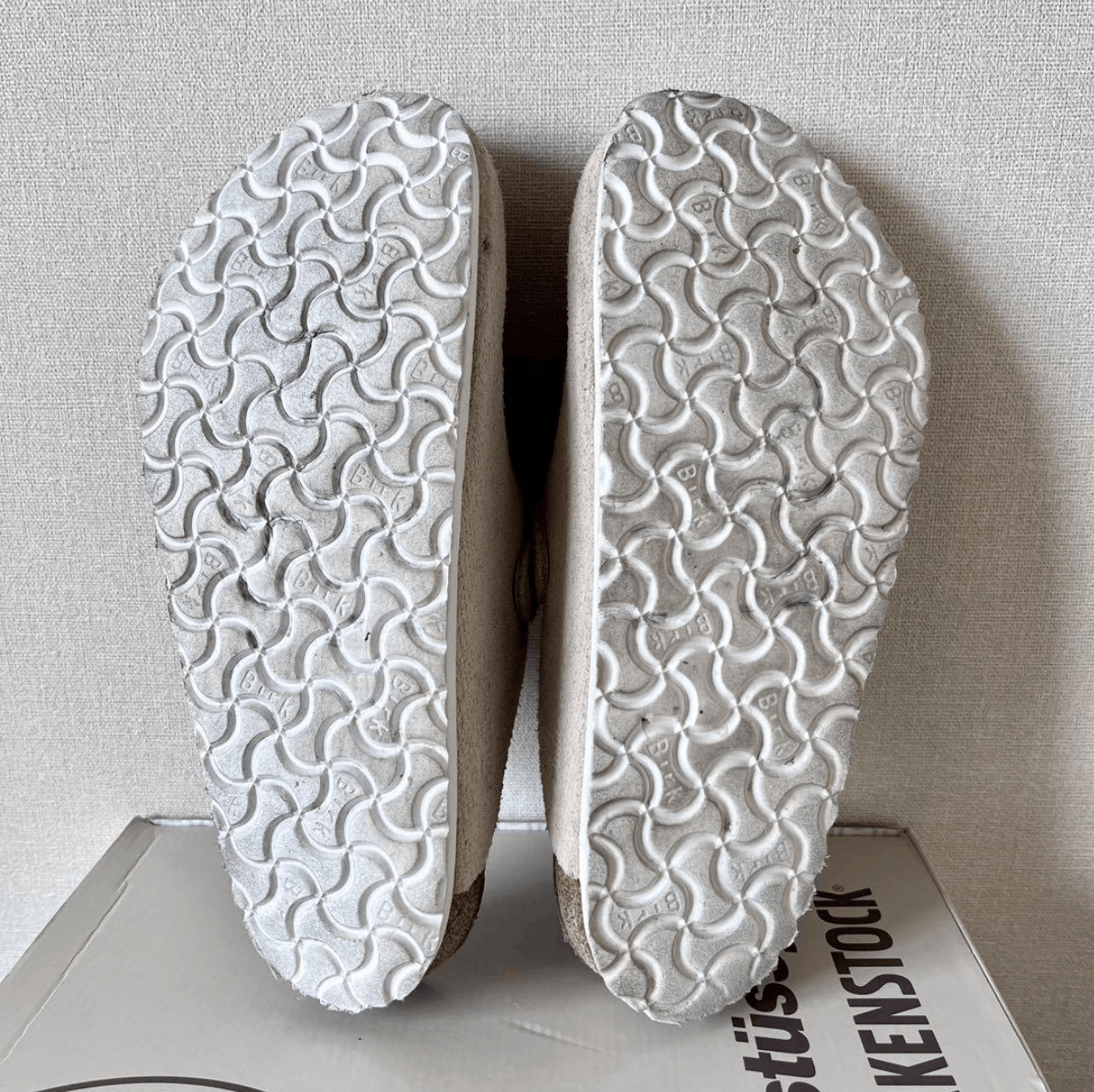 Birkenstock × Stussy STUSSY BIRKENSTOCK CORDUROY BONE BOSTON SIZE SZ 11 EU 44 Size US 11 / EU 44 - 4 Thumbnail