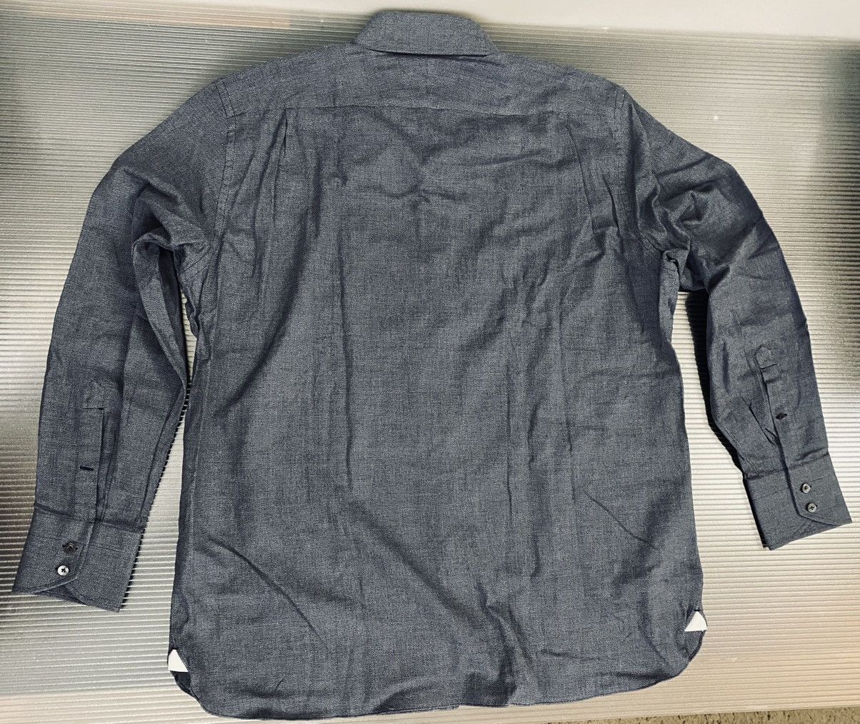 Tom Ford Tom Ford denim blue shirt 18 46e NWOT Size US XXL / EU 58 / 5 - 5 Thumbnail