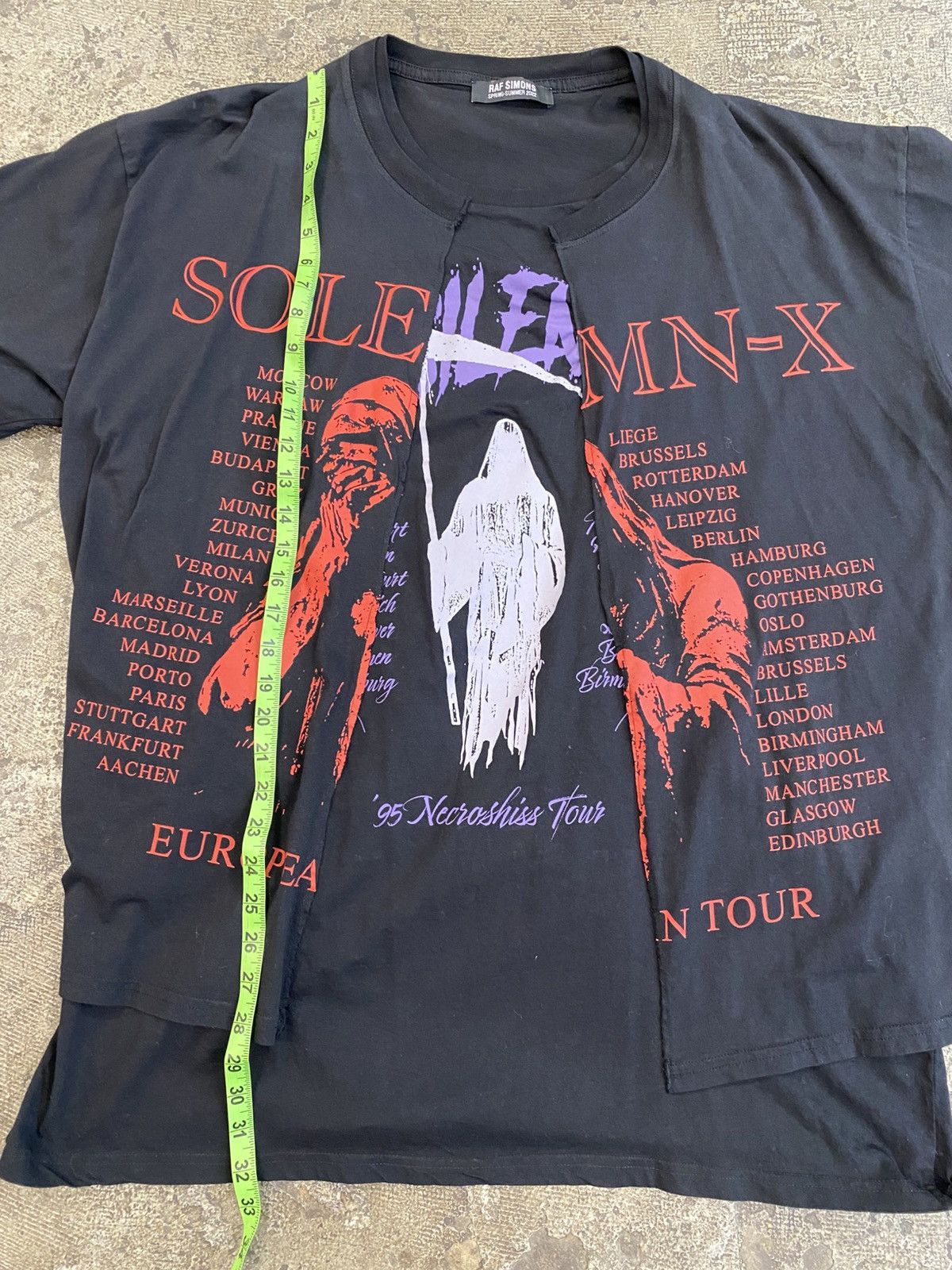Raf Simons Raf Simons 2022 Double T shirt Solemn X Size US M / EU 48-50 / 2 - 8 Thumbnail
