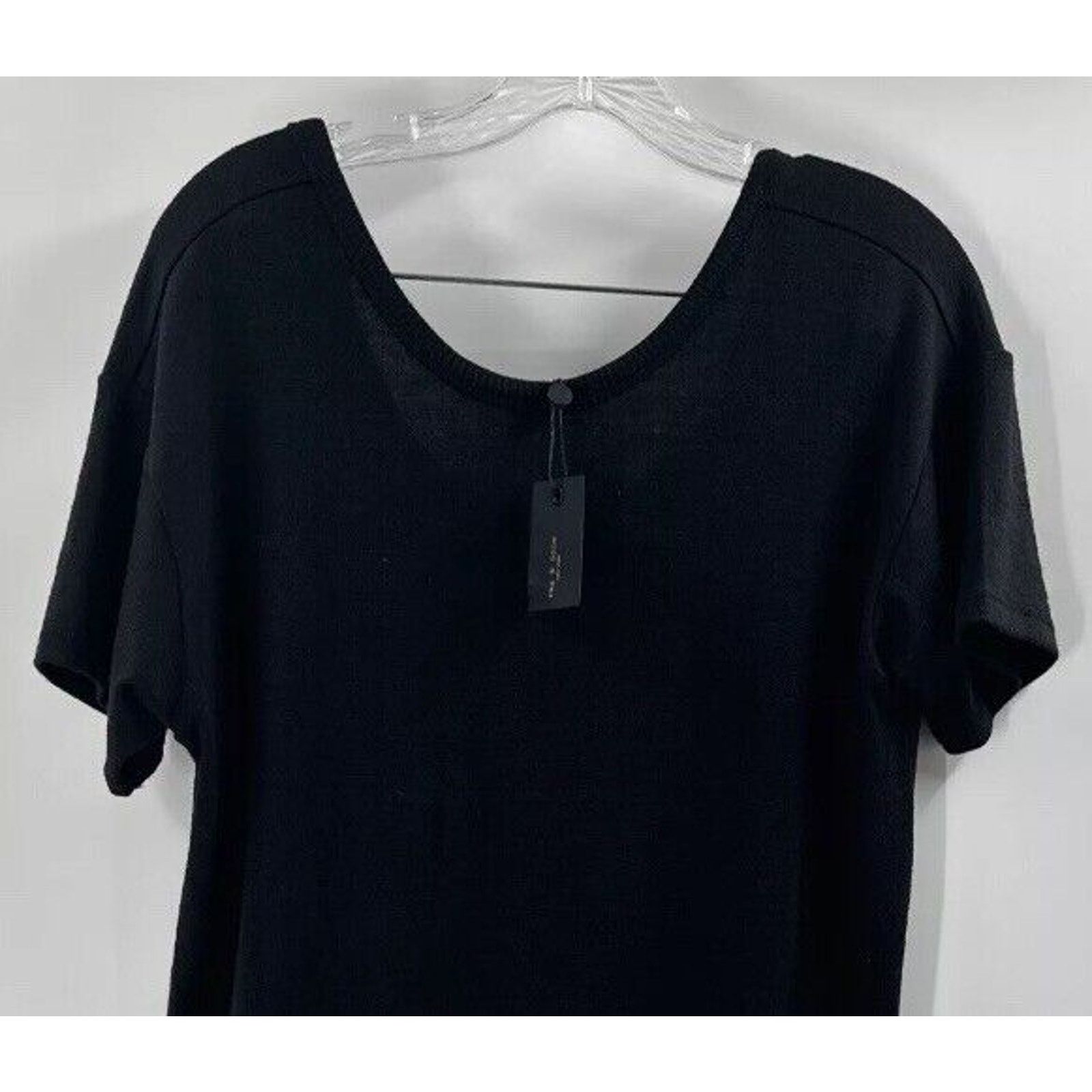 Rag & Bone Rag & Bone Nwt Classic Black Mini Dress Sm Open Back $195 Size S / US 4 / IT 40 - 2 Thumbnail