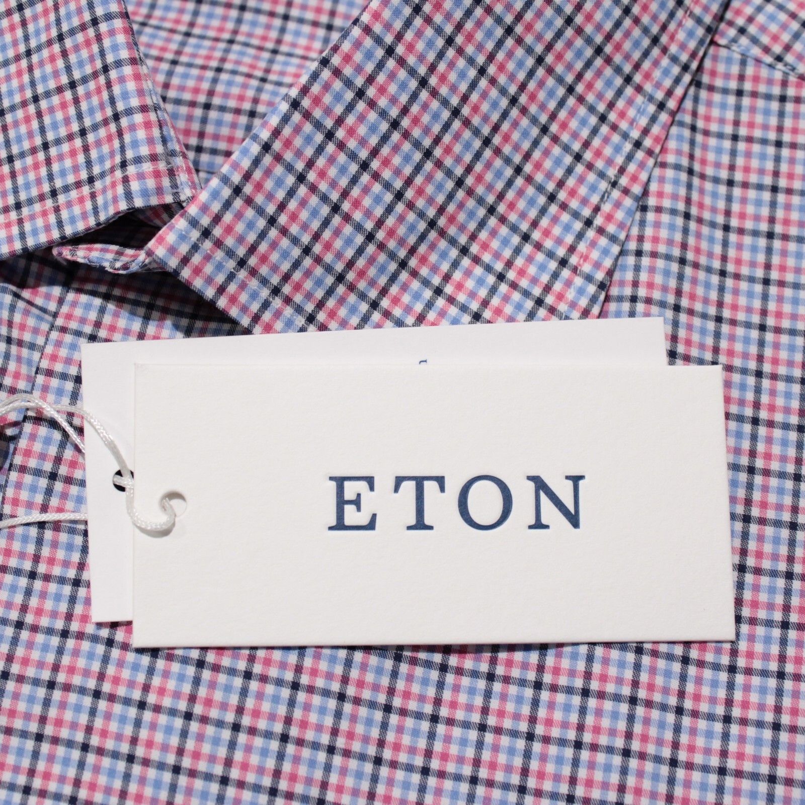 Eton Eton New with tags Shirt Size XL US In Blue Size US XL / EU 56 / 4 - 2 Thumbnail