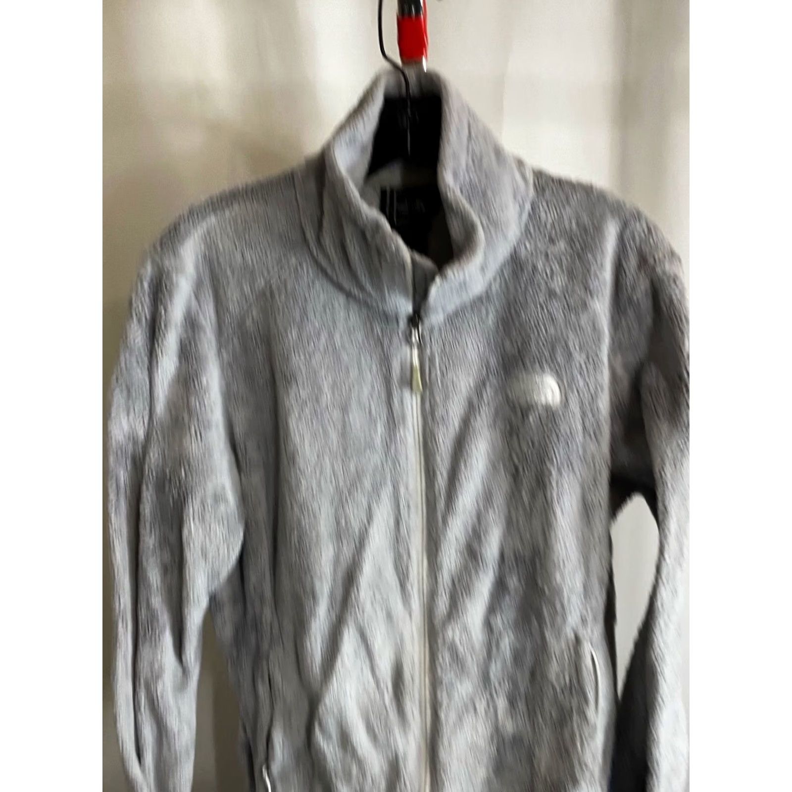 The North Face WOMENS The North Face Gray Fleece Zippered Medium M Shirt Mens Size M / US 6-8 / IT 42-44 - 2 Thumbnail