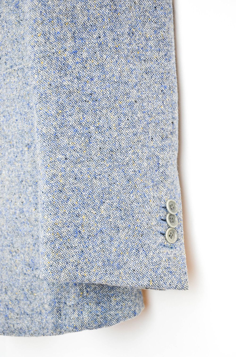 Luigi Borrelli Luigi Borrelli Napoli Blazer – Blue Tweed Wool – Size 52 Size 52R - 9 Thumbnail