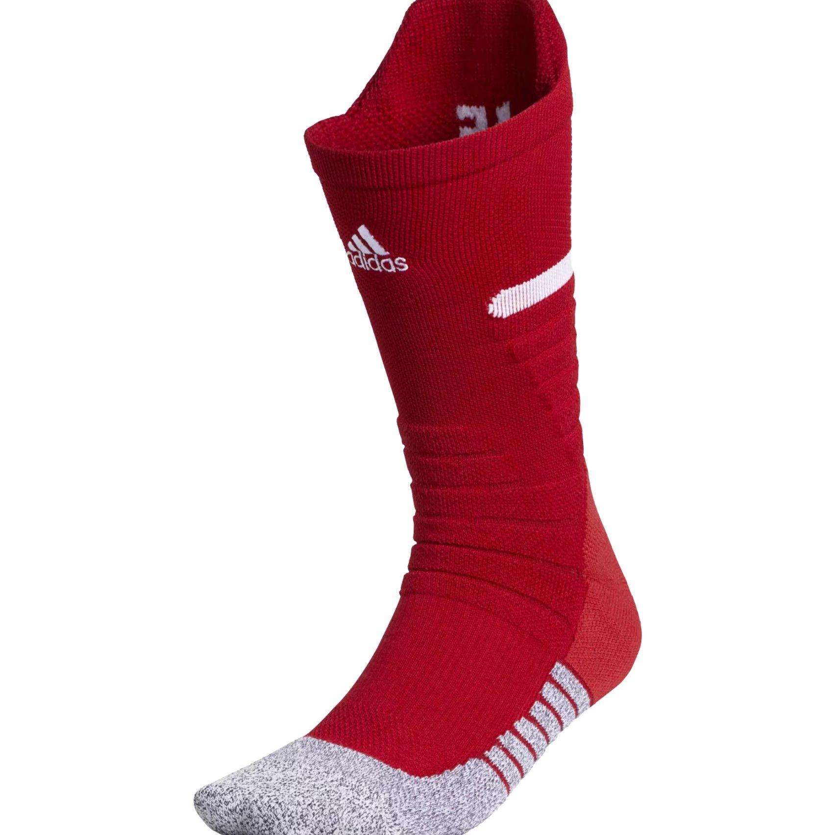 Adidas Adidas Crew Socks Mens XL 12-16 Max Cushioned Adizero Football Red Lot of 3 Pair Size ONE SIZE - 5 Thumbnail