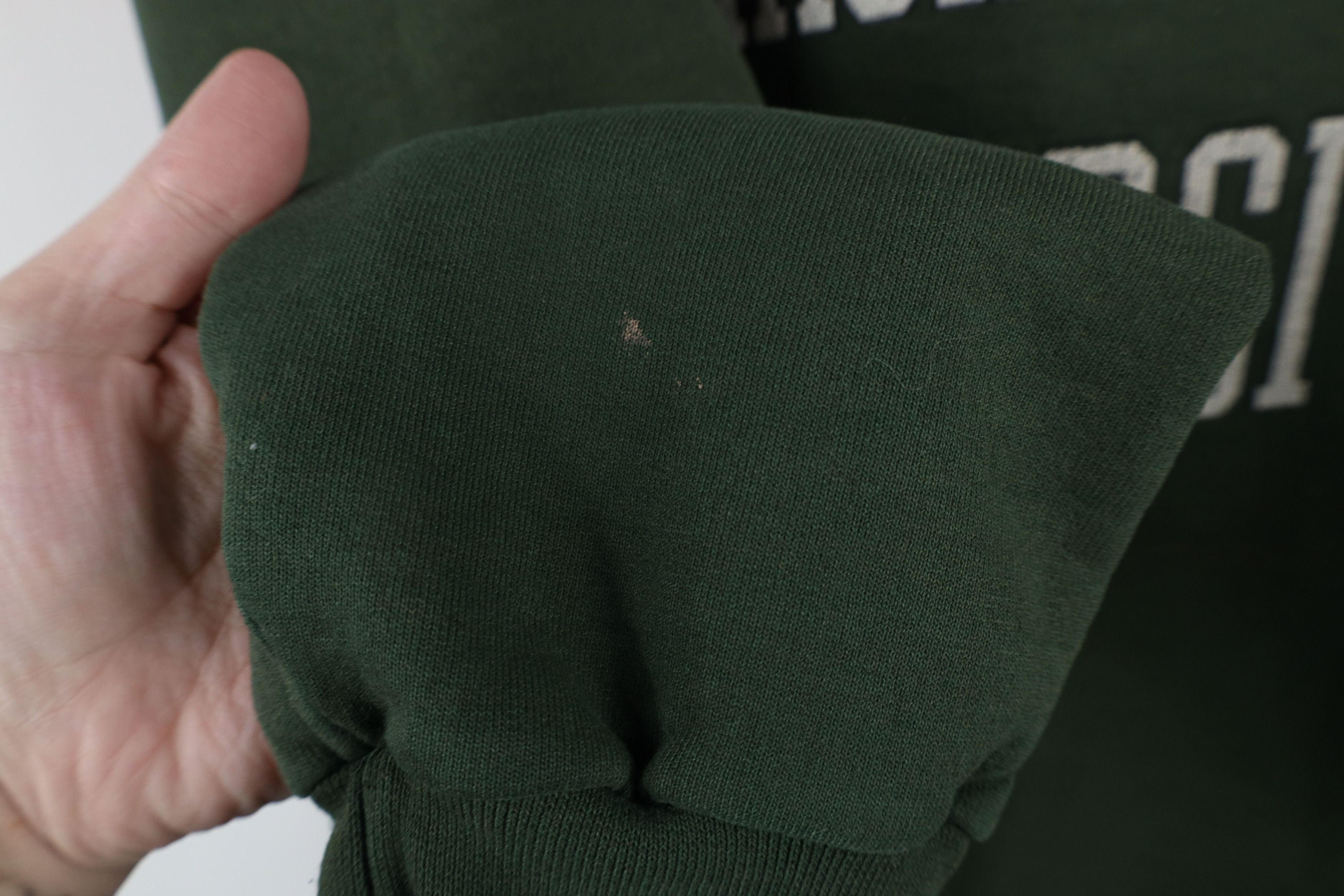 Champion × Vintage Vintage 90s Champion State University Sweatshirt Green Size US XXL / EU 58 / 5 - 11 Thumbnail
