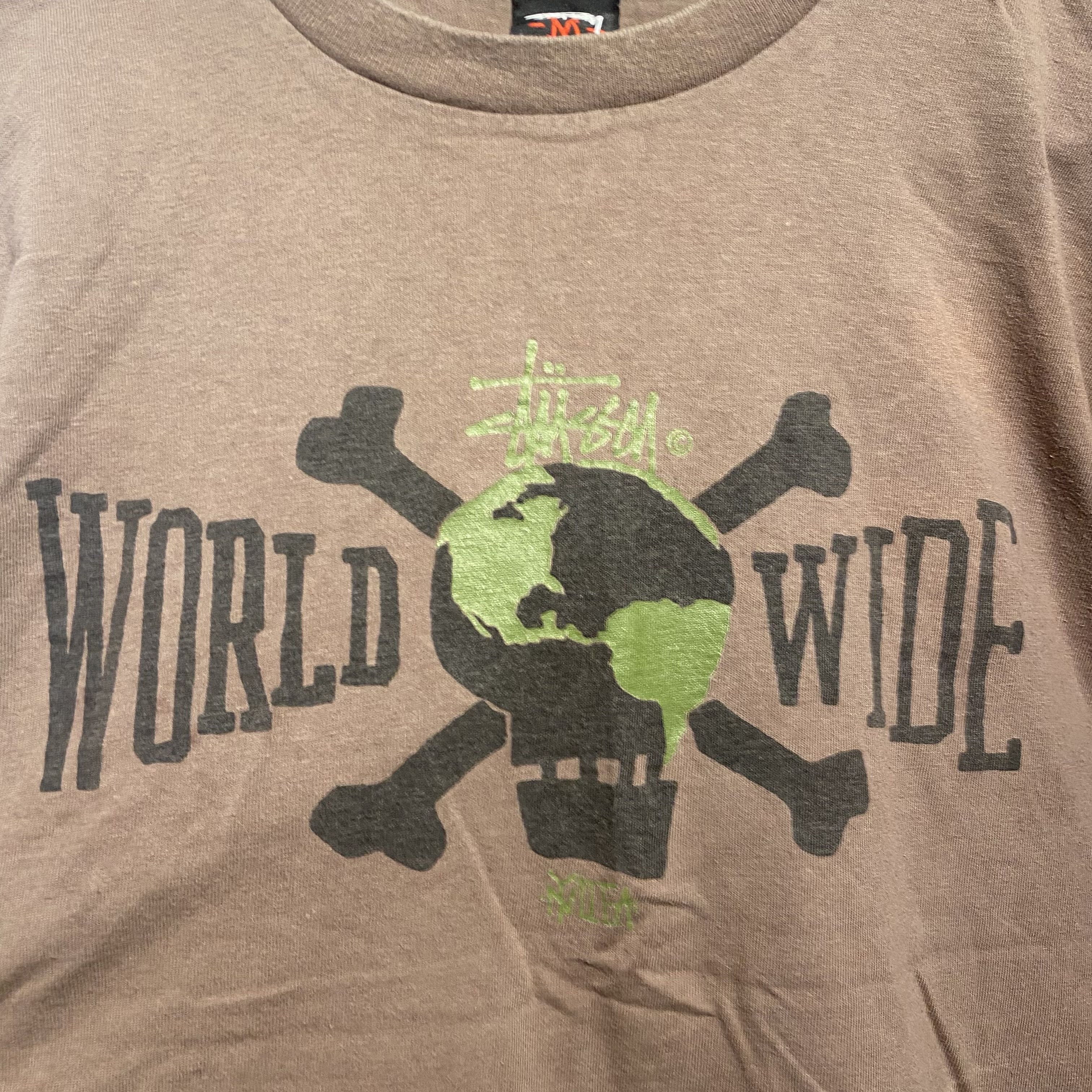 Stussy Stussy Skull Worldwide Tee Size US M / EU 48-50 / 2 - 2 Thumbnail