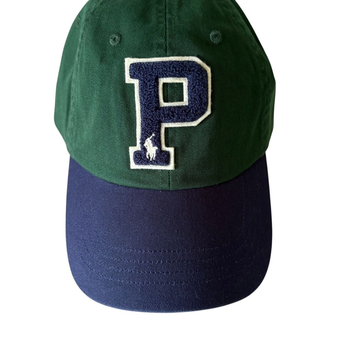 Polo Ralph Lauren Polo Ralph Lauren Green and Blue P Hat OS Size ONE SIZE - 3 Thumbnail