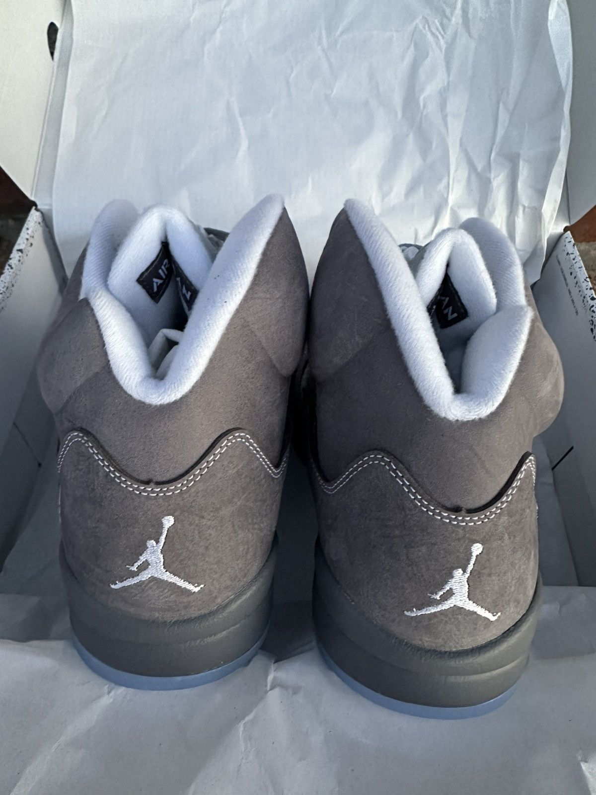 Jordan Brand Jordan Retro 5 Wolf Grey Size 11 MEN Size US 10 / EU 43 - 5 Thumbnail