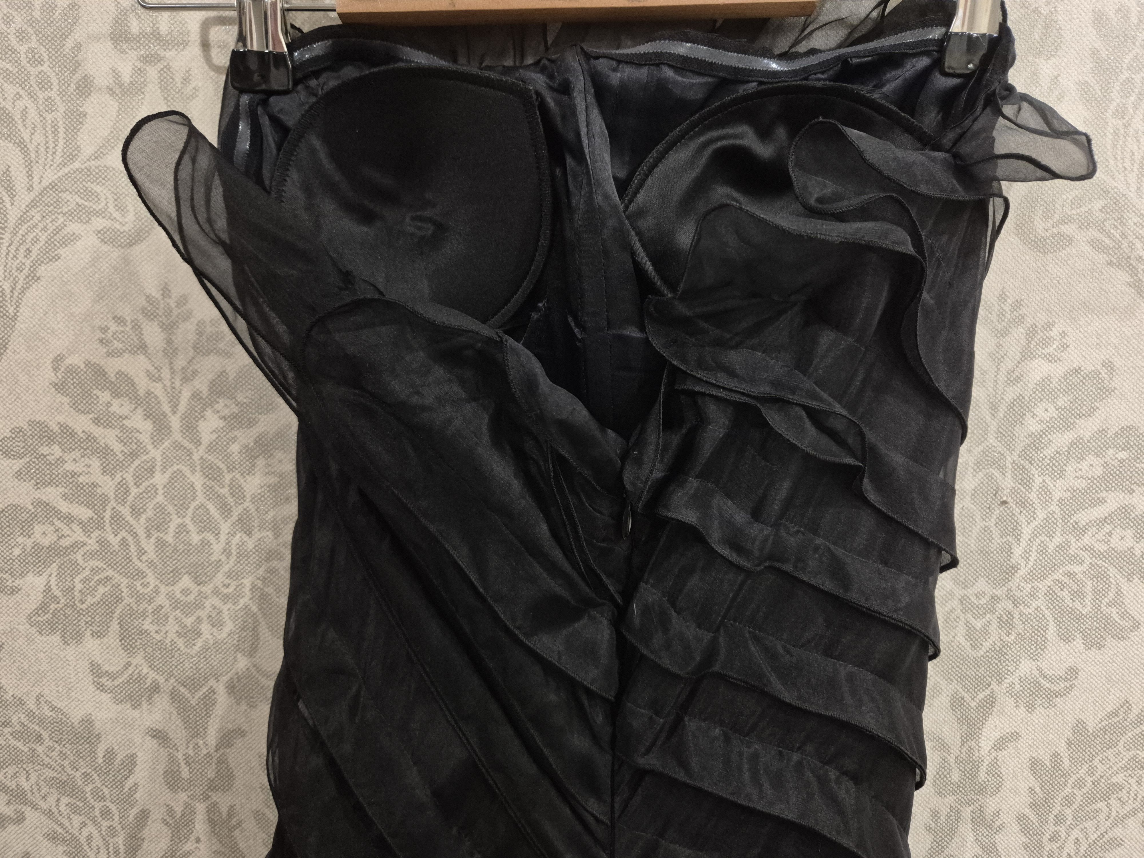 Nina Ricci NINA RICCI Runway Resort 2015 Silk Chiffon Strapless Dress Size M / US 6-8 / IT 42-44 - 5 Thumbnail