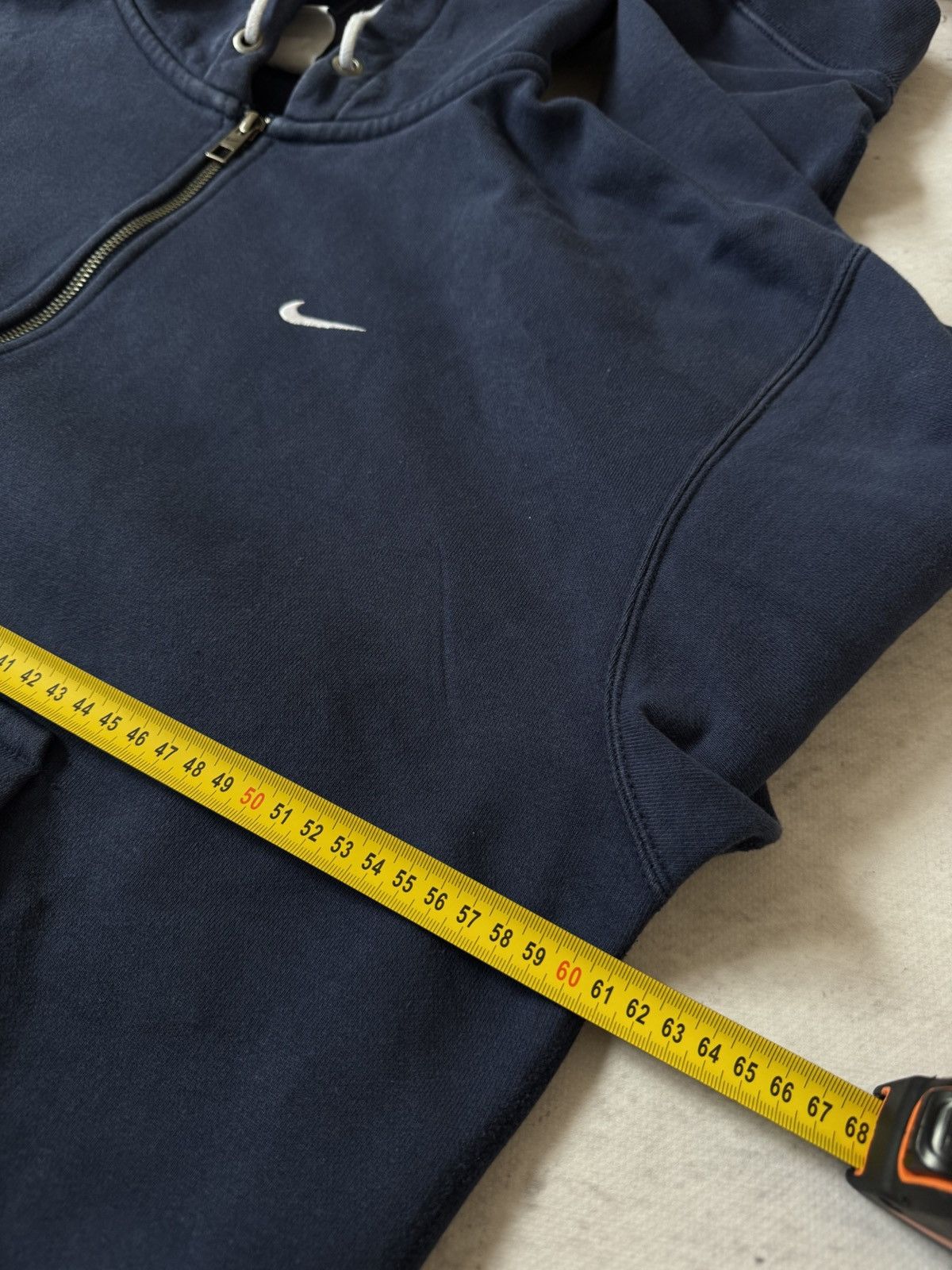 Nike × Vintage NIKE LAB VINTAGE 00s OVERSIZE BAGGY ZIP HOODIE CENTER LOGO Size US M / EU 48-50 / 2 - 9 Thumbnail