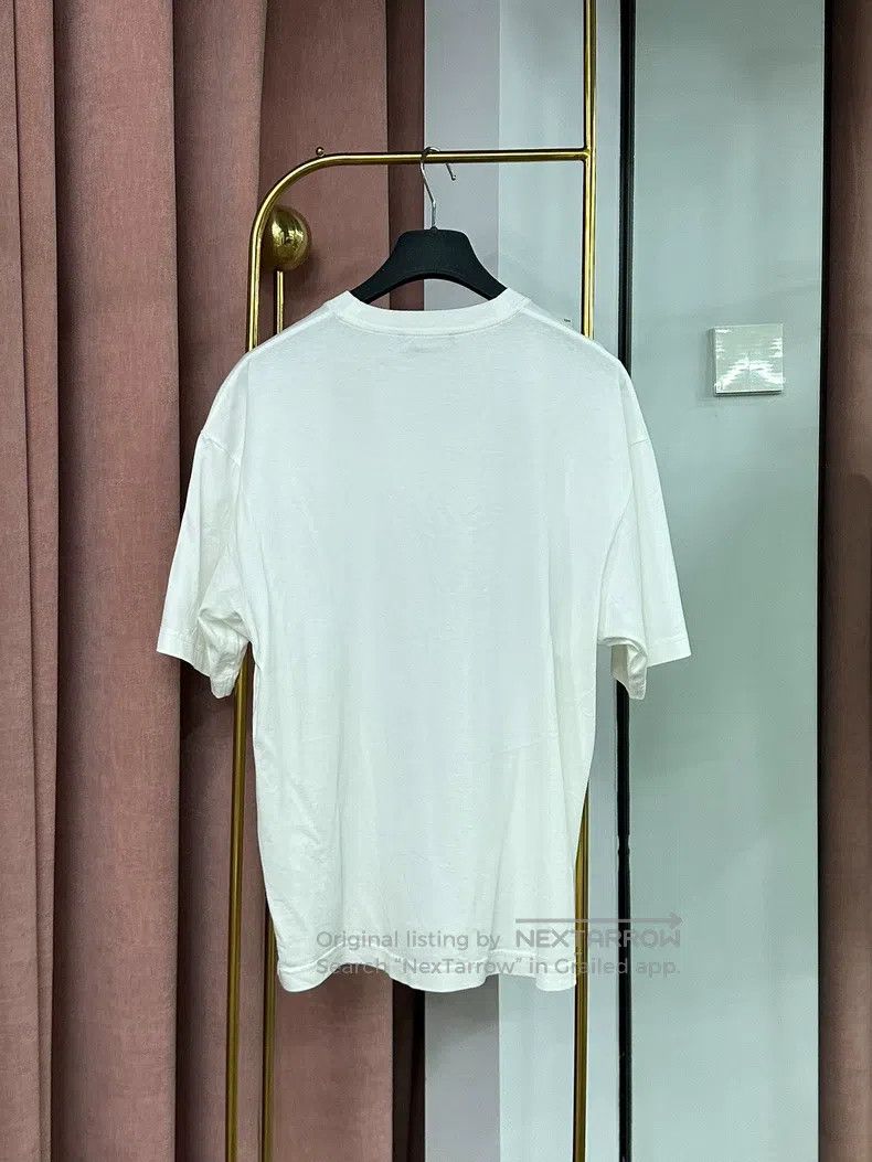 Acne Studios Acne Studios White laser smiley face T-shirt short-sleeve Size US XS / EU 42 / 0 - 3 Thumbnail