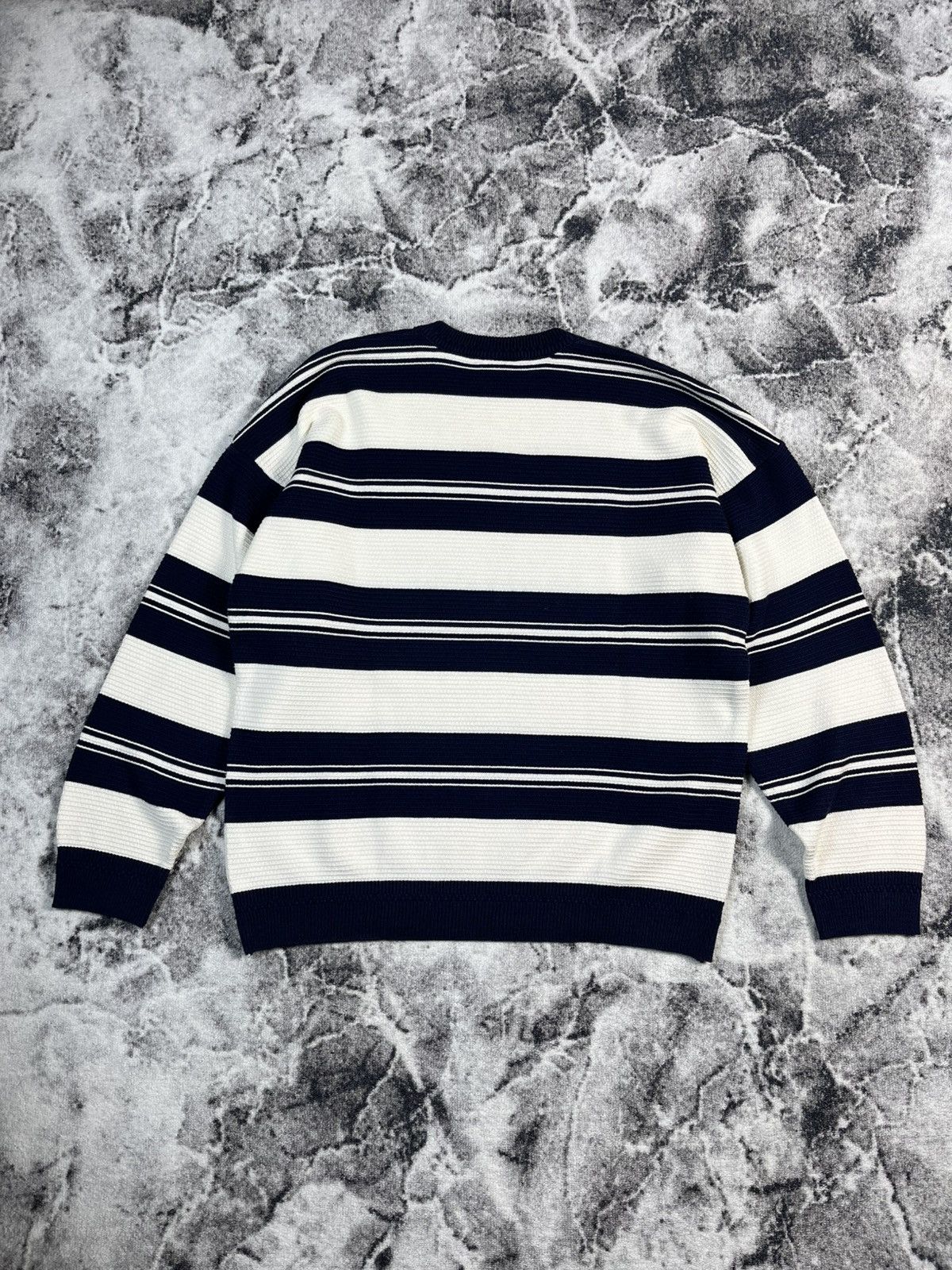 Lacoste Lacoste Vintage Striped Knit Sweater Size US L / EU 52-54 / 3 - 11 Thumbnail