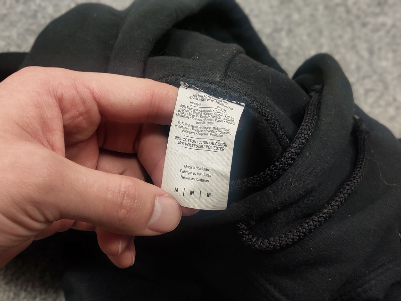 Vintage Blonded Gildan Black Logo Hoodie Vintage Frank Ocean Style Size US M / EU 48-50 / 2 - 8 Thumbnail