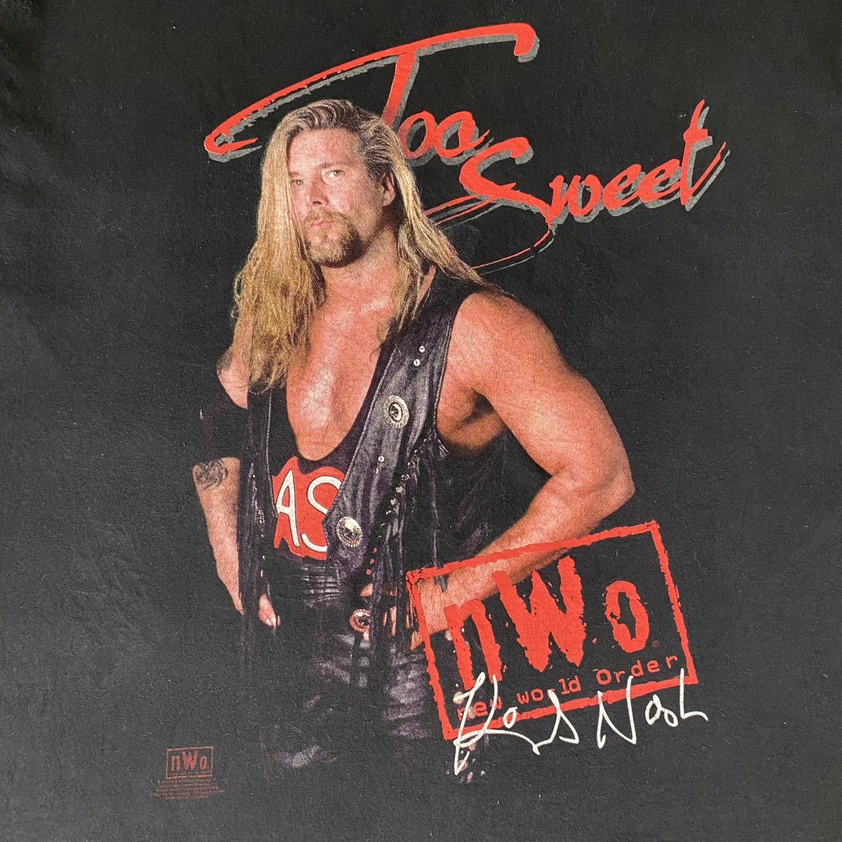 Vintage Vintage 1998 Kevin Nash “Too Sweet” WCW nWO Wresting Tee Size US XXL / EU 58 / 5 - 3 Thumbnail