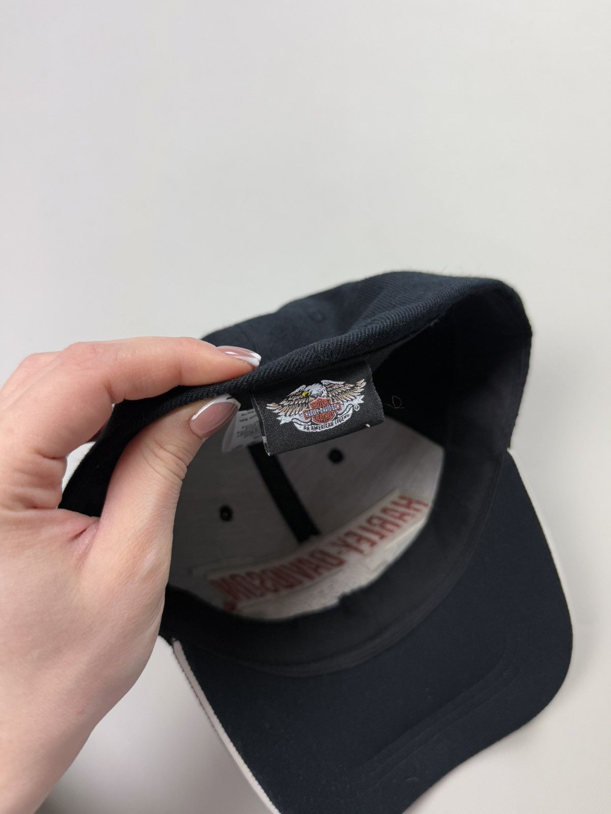 Harley Davidson Harley Davidson Vintage Trucker Cap Hat Size 3XL Size ONE SIZE - 11 Thumbnail