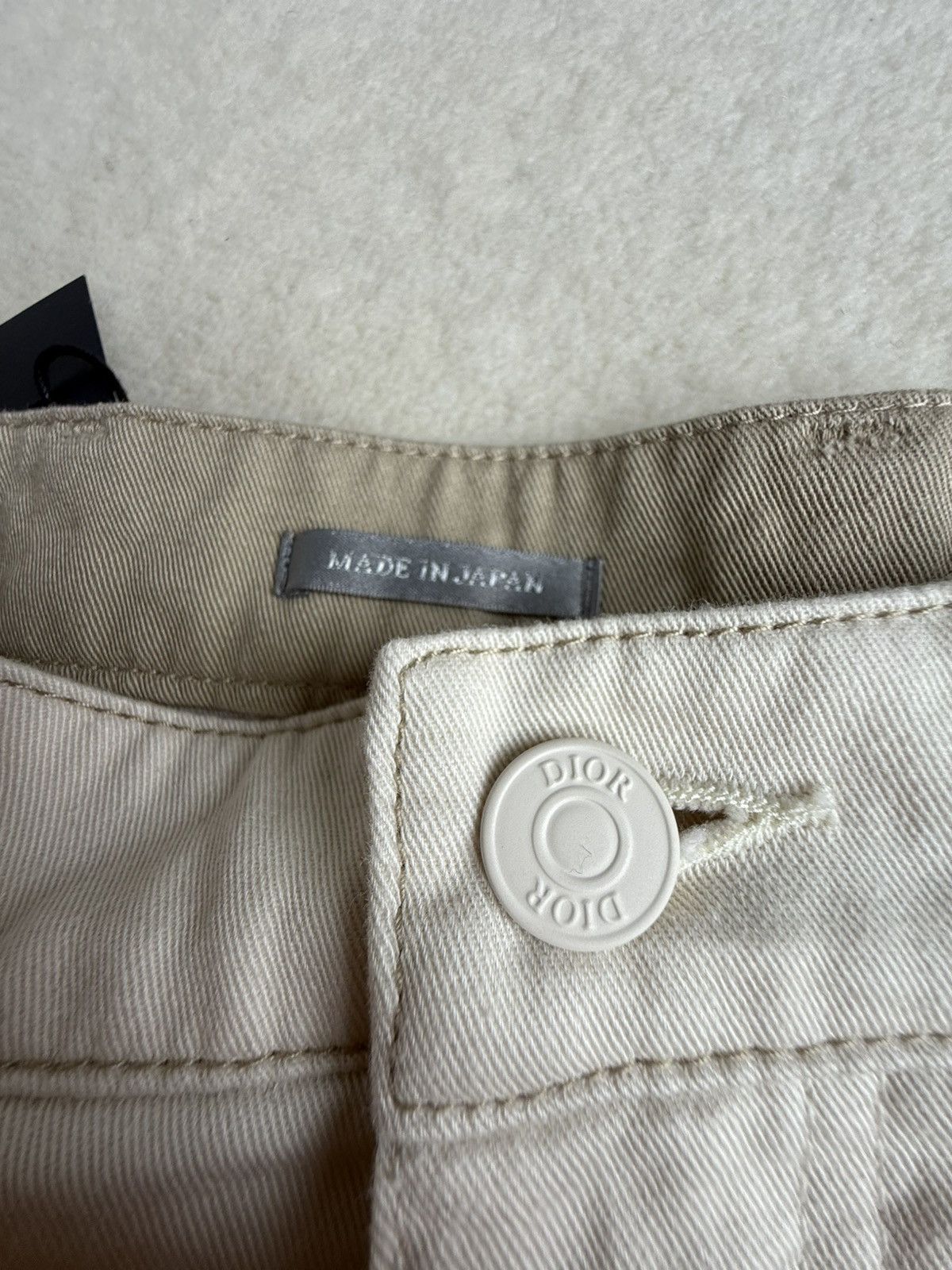 Dior SS24 $2k Dior 2 tone denim jean shorts 48 Logo Kim Jones 48 Size US 32 / EU 48 - 12 Thumbnail