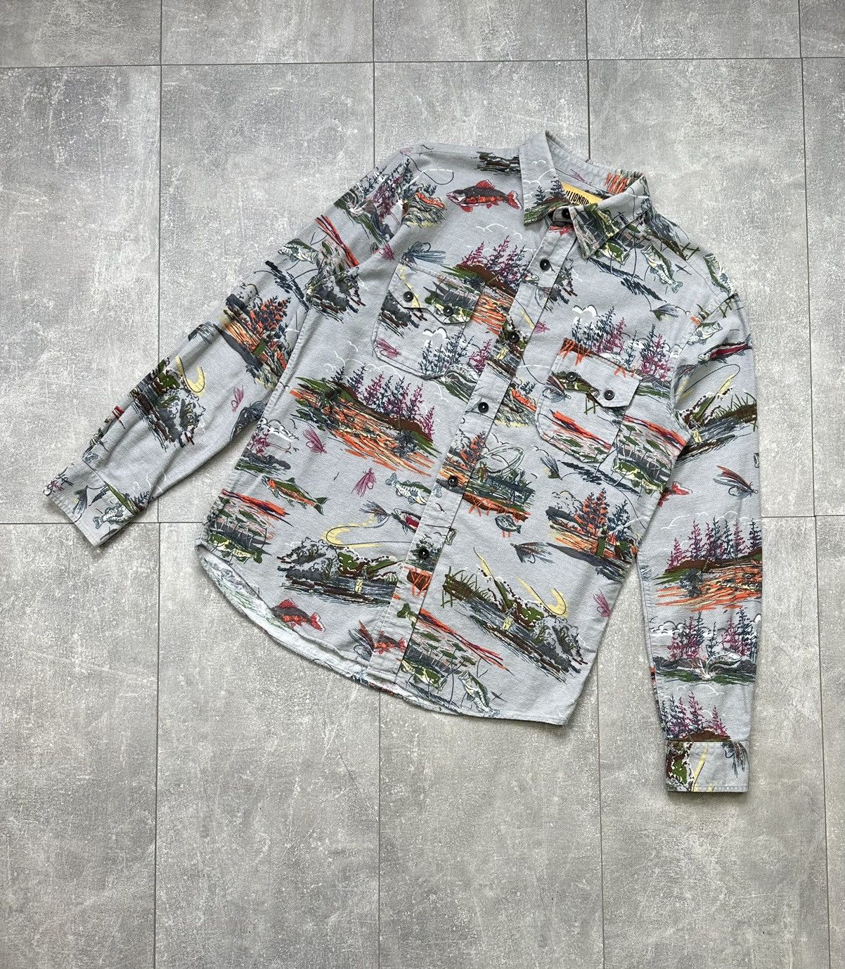 Vintage Billionaire Bous Club Overprint Print Shirts Button Up Size US M / EU 48-50 / 2 - 2 Thumbnail