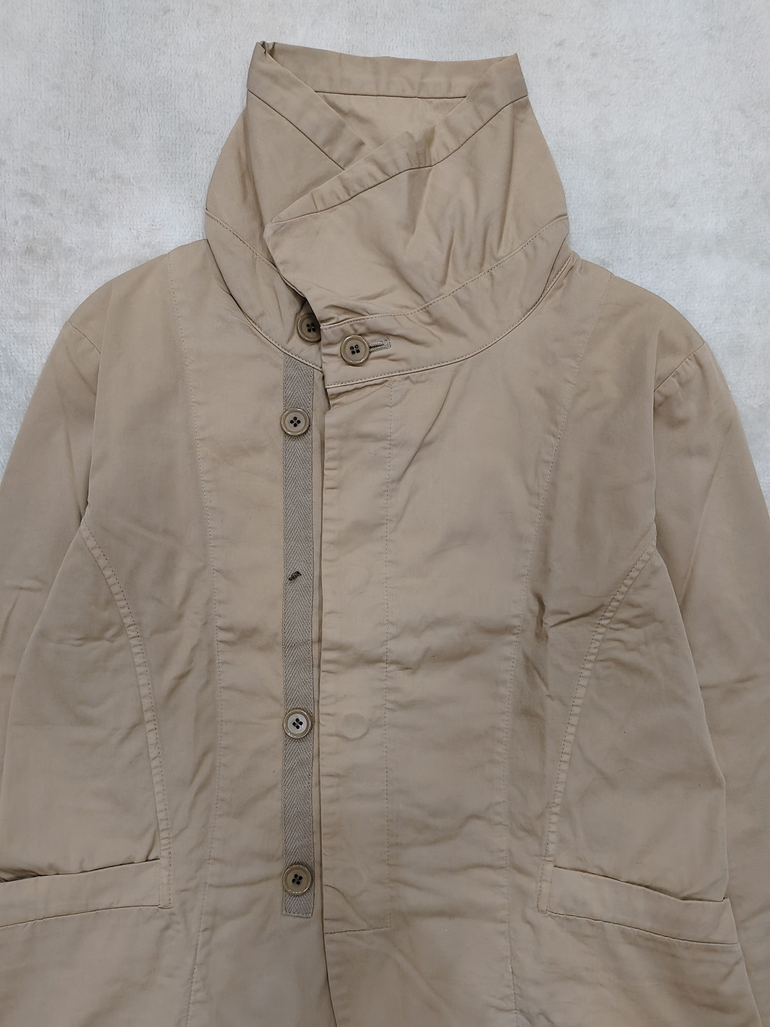 Issey Miyake Plantation 🇯🇵 by Issey Miyake co Asymmetric Utility Jacket Size M / US 6-8 / IT 42-44 - 5 Thumbnail