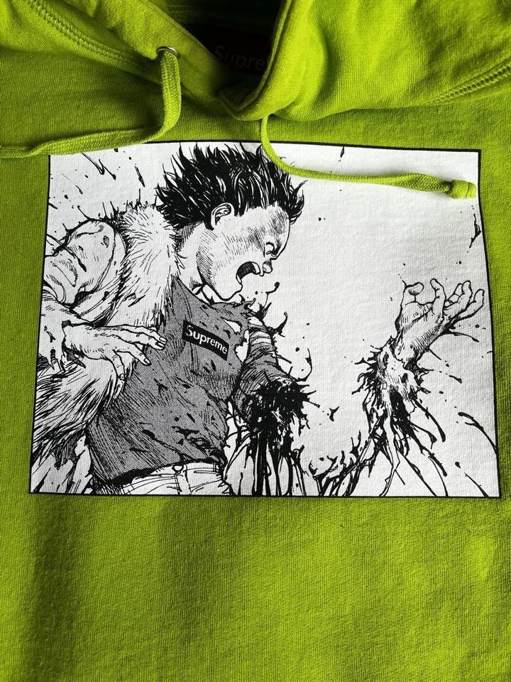 Supreme Supreme AKIRA Arm Hooded sweatshirt Hoody sz M | Grailed