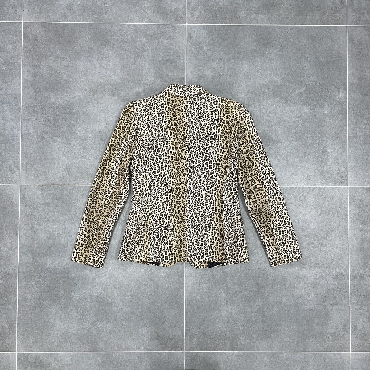 Moschino Moschino Jeans Leopard Print Women Blazer Size S Size S / US 4 / IT 40 - 17 Thumbnail