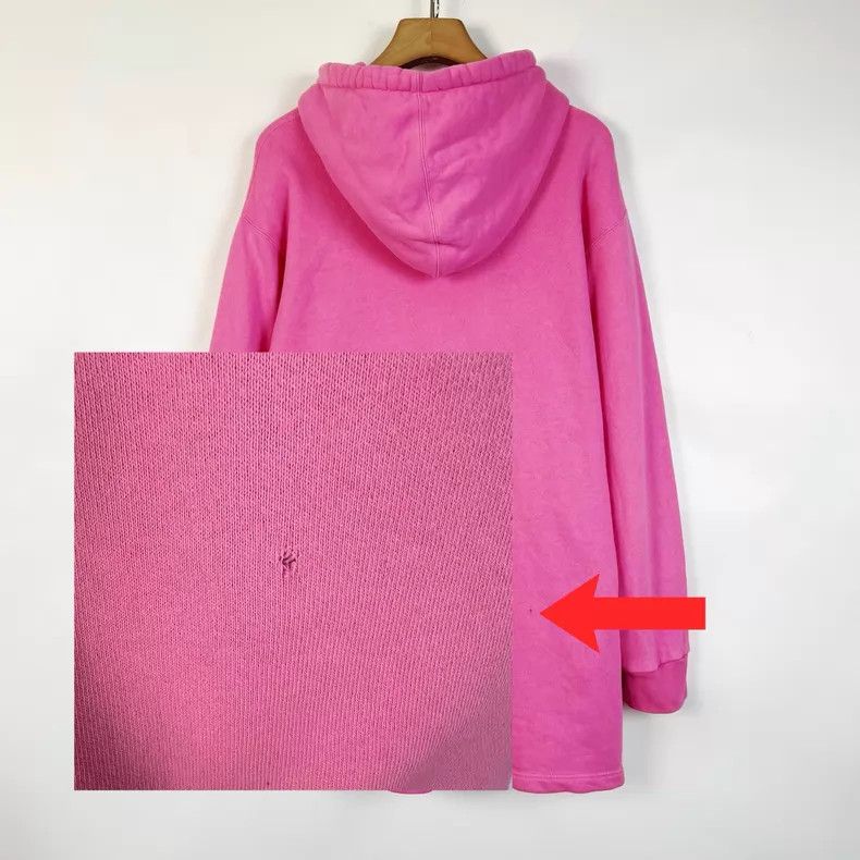 Gucci Gucci Pink Logo Cartoon Letter Print Short Loose Hooded Lo Size S / US 4 / IT 40 - 8 Thumbnail