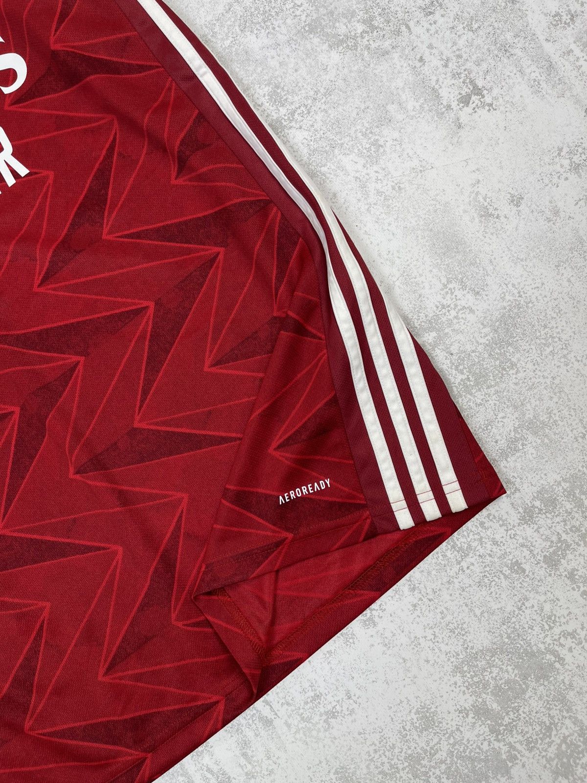 Adidas Arsenal 20/21 Home Jersey Art Deco Pattern AEROREADY Tech Size US L / EU 52-54 / 3 - 3 Thumbnail