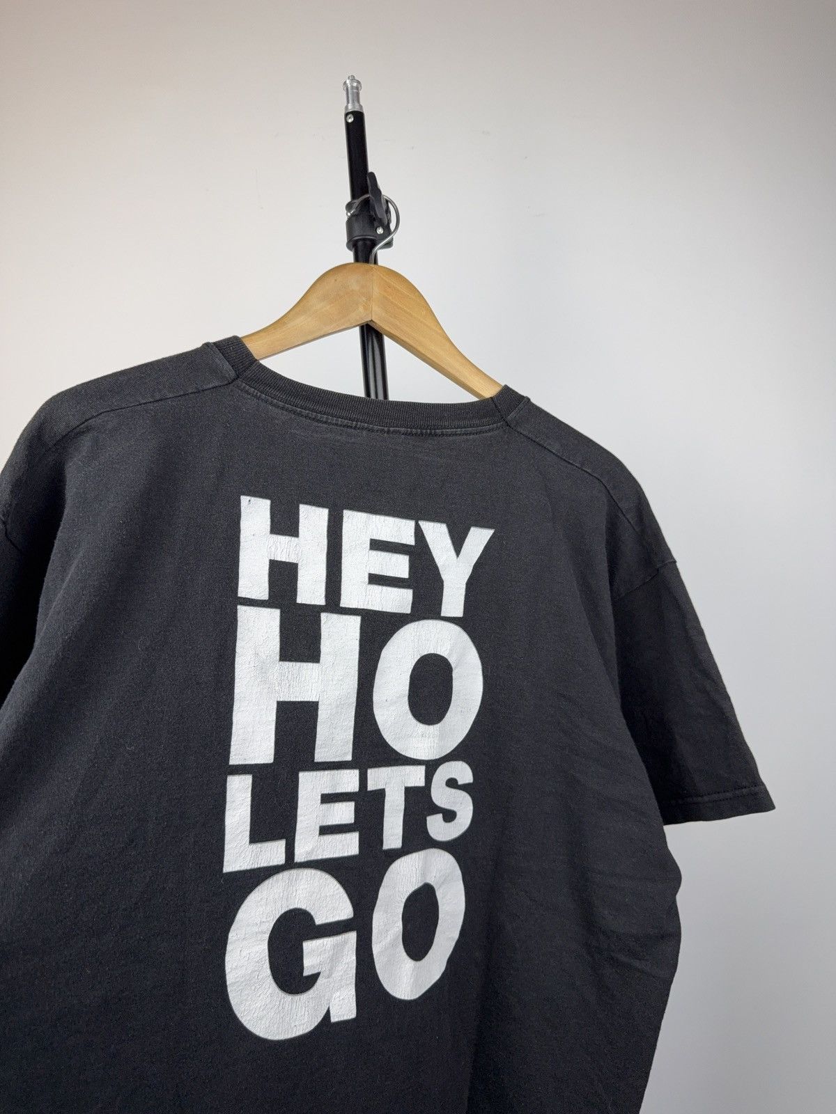 Band Tees Vintage 00s Ramones Hey Ho Let’s Go Double Sided Tee 🖤 Size US XL / EU 56 / 4 - 9 Thumbnail