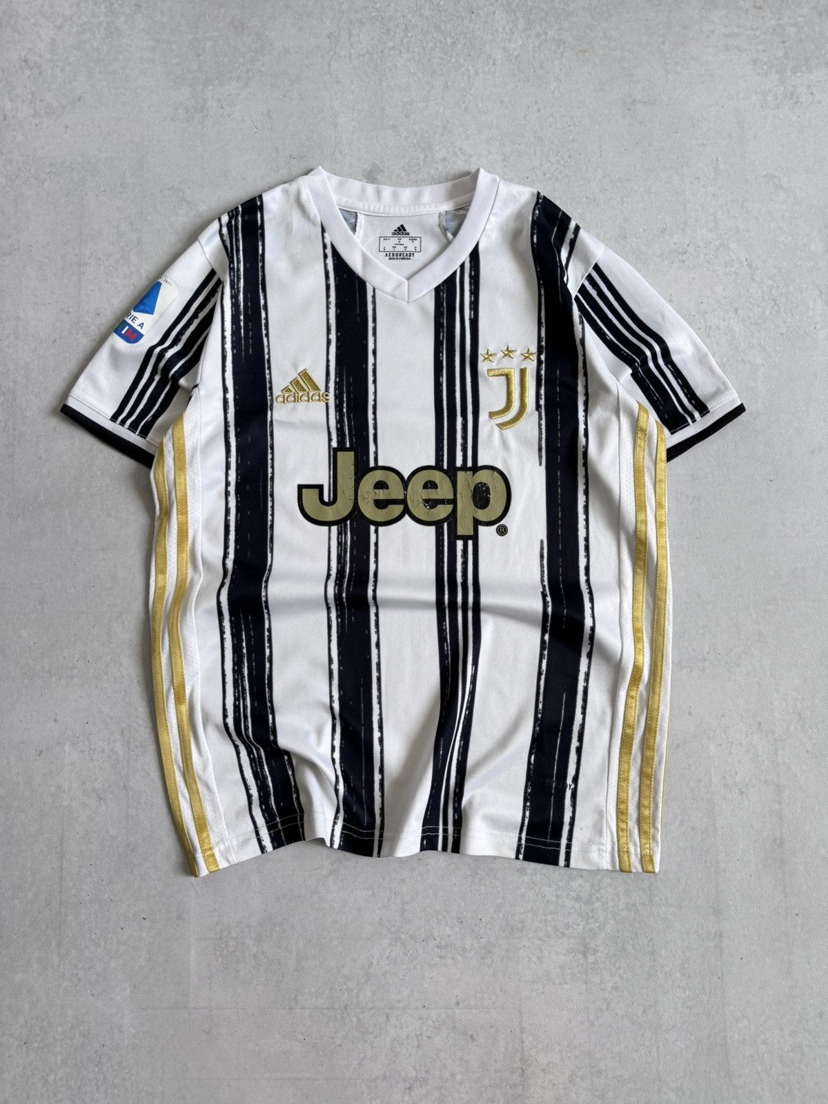 Adidas Adidas Juventus Ronaldo 7 Jeep Unisex Y2K Soccer Jersey Size US S / EU 44-46 / 1 - 1 Thumbnail