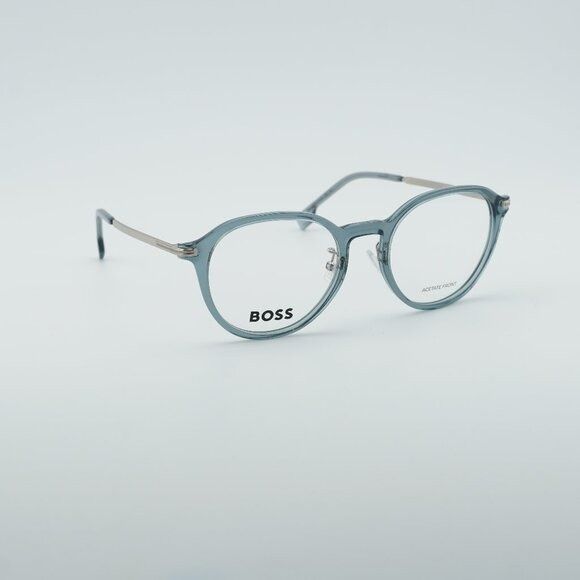 Hugo Boss Hugo Boss BOSS 1615/F 0B88 00 Eyeglasses Blue/Silver 52mm Size ONE SIZE - 1 Thumbnail