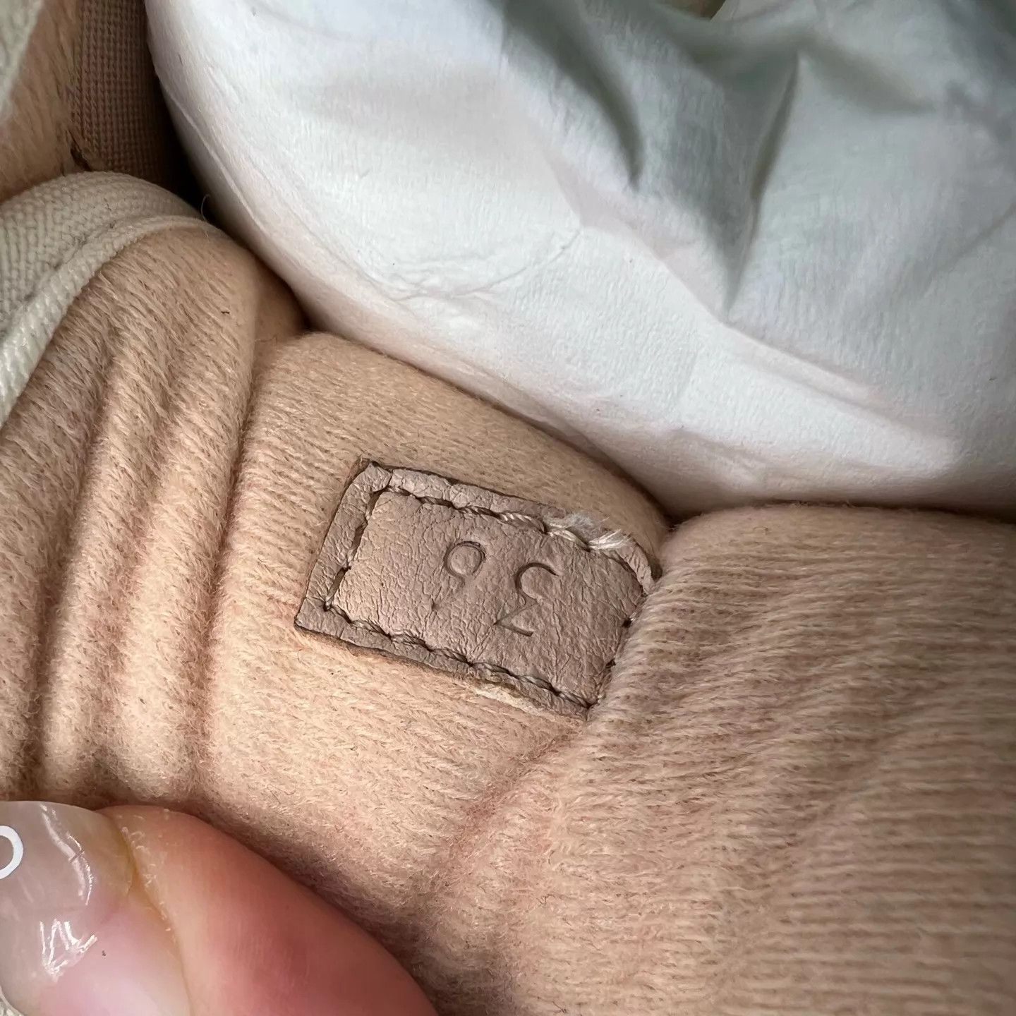 Gucci GUCCI MAC80 Beige 36 Mint Size US 5.5 / IT 35.5 - 8 Thumbnail