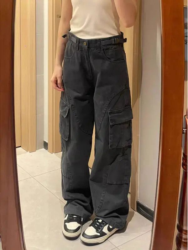 VIBE High Street Workwear Vintage Loose Casual Pants Size US 29 - 8 Thumbnail