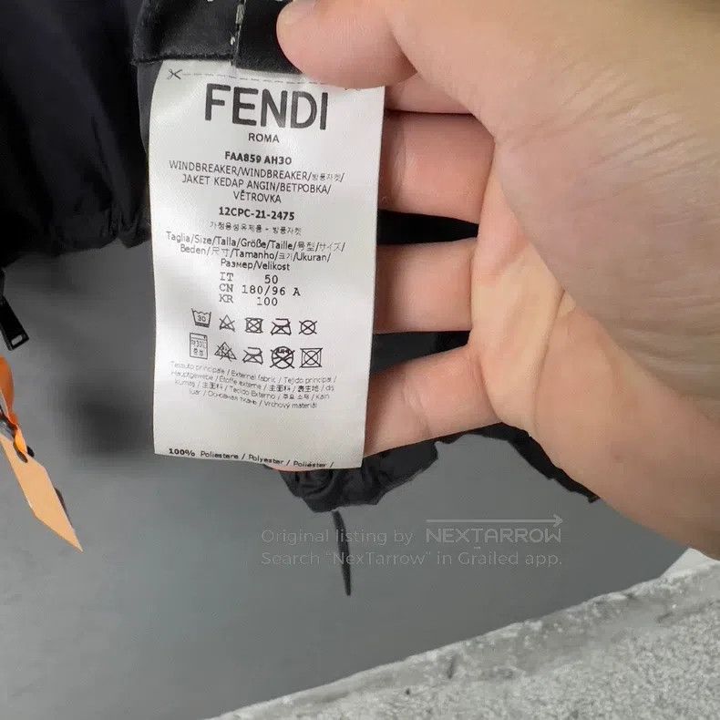 Fendi Fendi Double F Color Block Tie-dye Two-way Zip Jacket Size US M / EU 48-50 / 2 - 6 Thumbnail