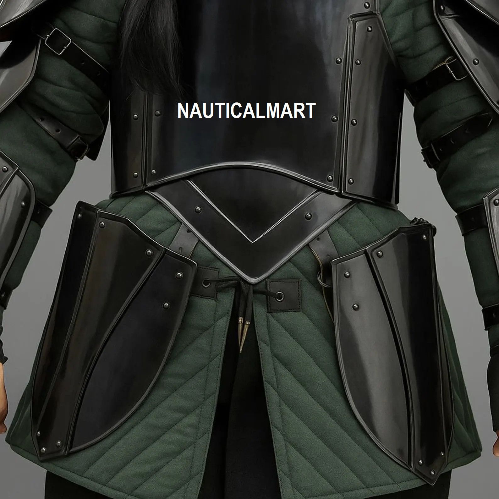 Other Medieval Knight Gothic LARP Cosplay Armor Size ONE SIZE - 6 Thumbnail