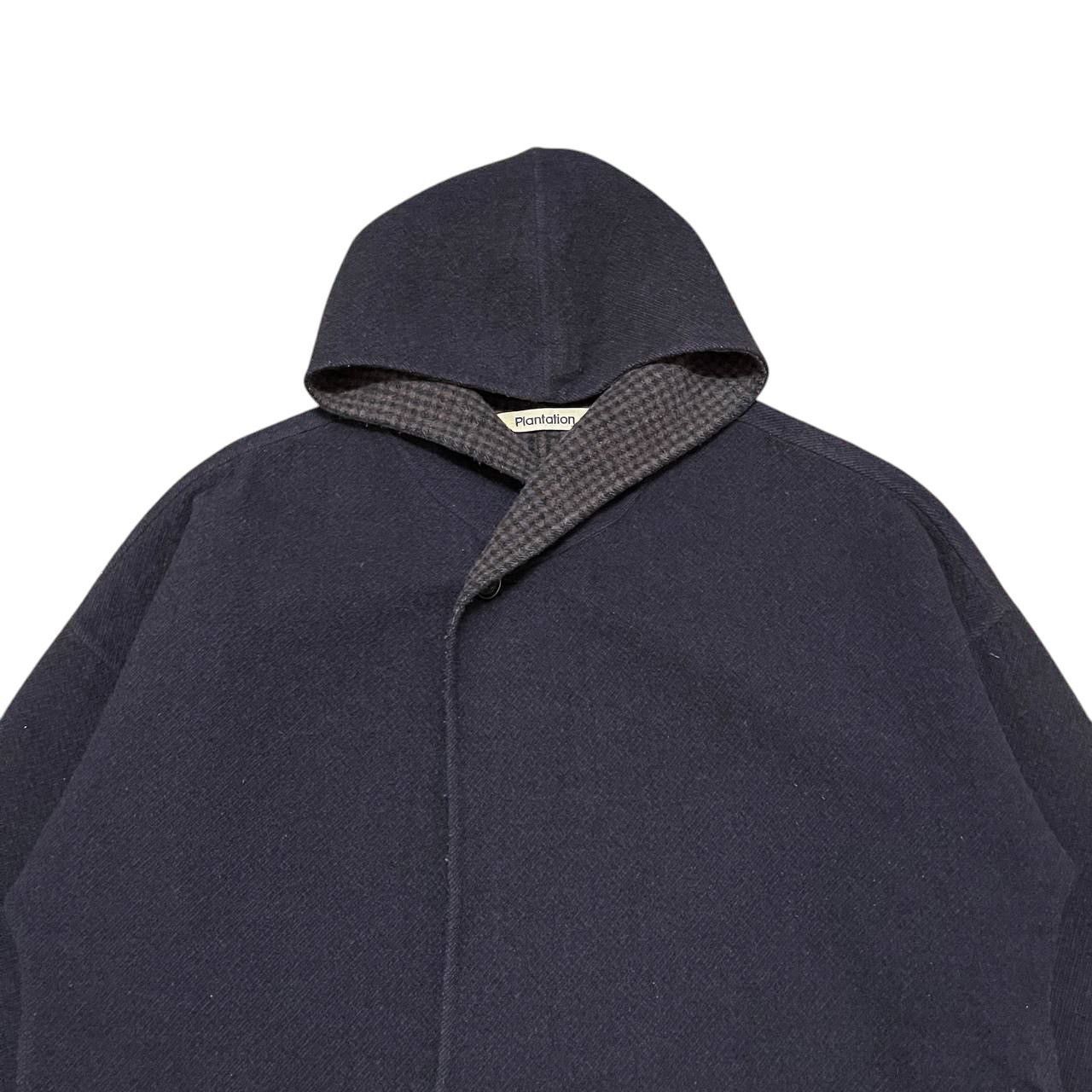 Issey Miyake Vintage Plantation Issey Miyake Wool Hooded Coat Size US M / EU 48-50 / 2 - 2 Thumbnail