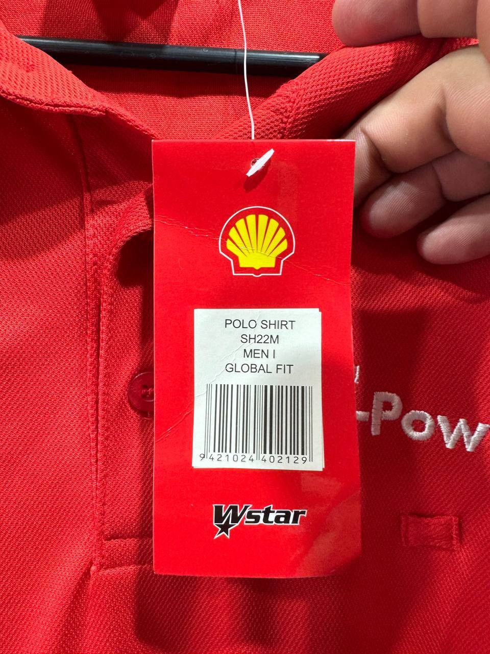 Ferrari Shell Ferrari Long Sleeve Polo Shirt Racing Global Fit F1 Size US L / EU 52-54 / 3 - 10 Thumbnail