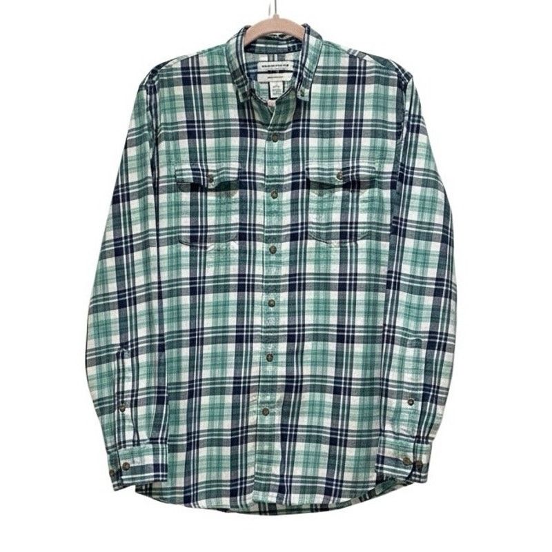 Other Amazon Essentials Mens Blue Plaid Slim Fit Button Down Shirt Size US M / EU 48-50 / 2 - 1 Thumbnail