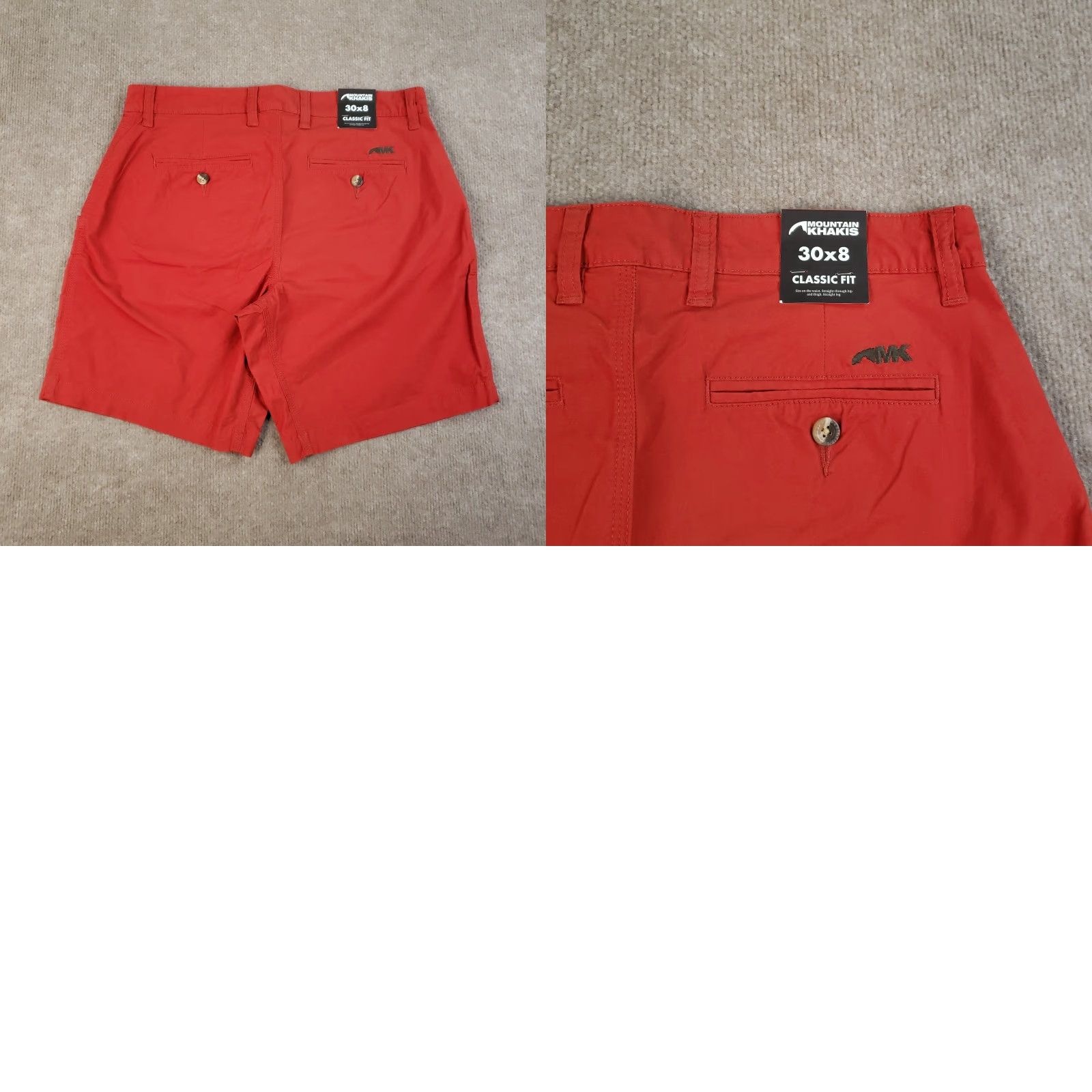Mountain Khakis VINTAGE Mountain Khakis Shorts Mens Size 30 Red Stretch Poplin Classic Fit Lightweight Size US 30 / EU 46 - 10 Thumbnail
