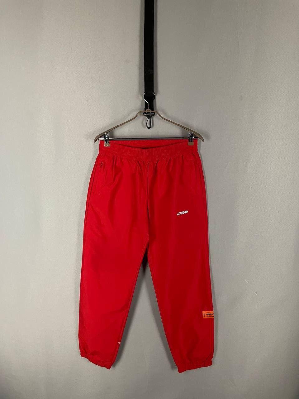Heron Preston Heron Preston Pants Red СТИЛЬ Size US 32 / EU 48 - 1 Thumbnail