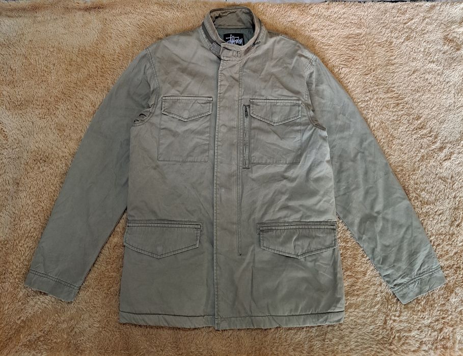 Vintage Vintage Stussy M-65 Field Jacket Thermolite | Grailed