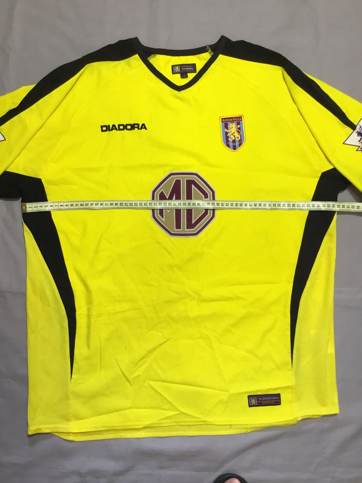 Diadora Vintage Diadora ASTON VILLA 2003-2004 Size XL Size US XL / EU 56 / 4 - 8 Thumbnail