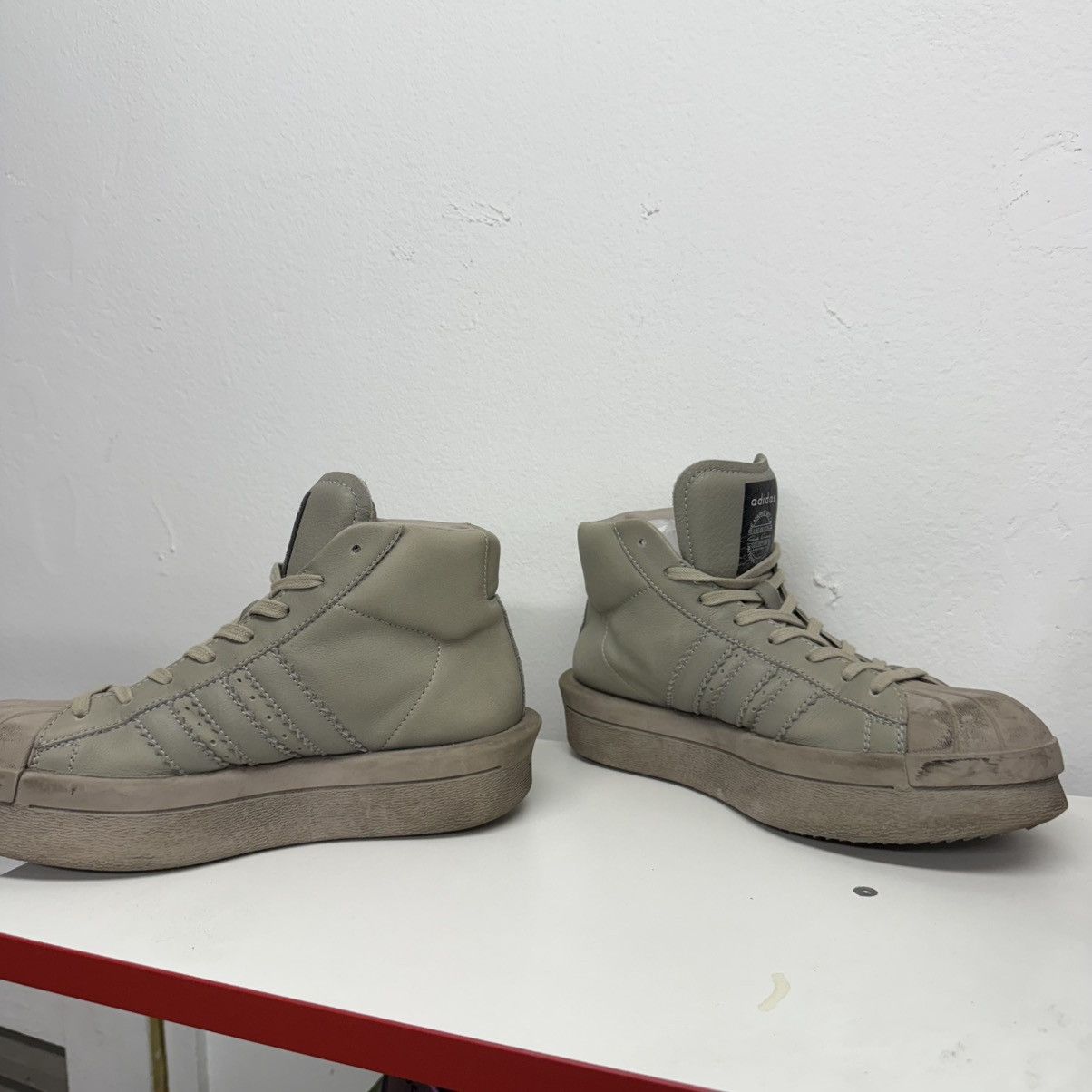 Rick Owens Rick Owens x Adidas Mastodon Sneakers Size US 6.5 / EU 39-40 - 10 Thumbnail