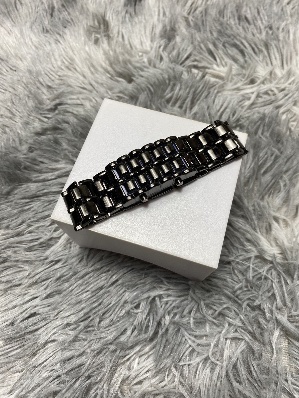 Jewelry Futuristic Black LED Watch - Japanese Brand Size ONE SIZE - 7 Thumbnail