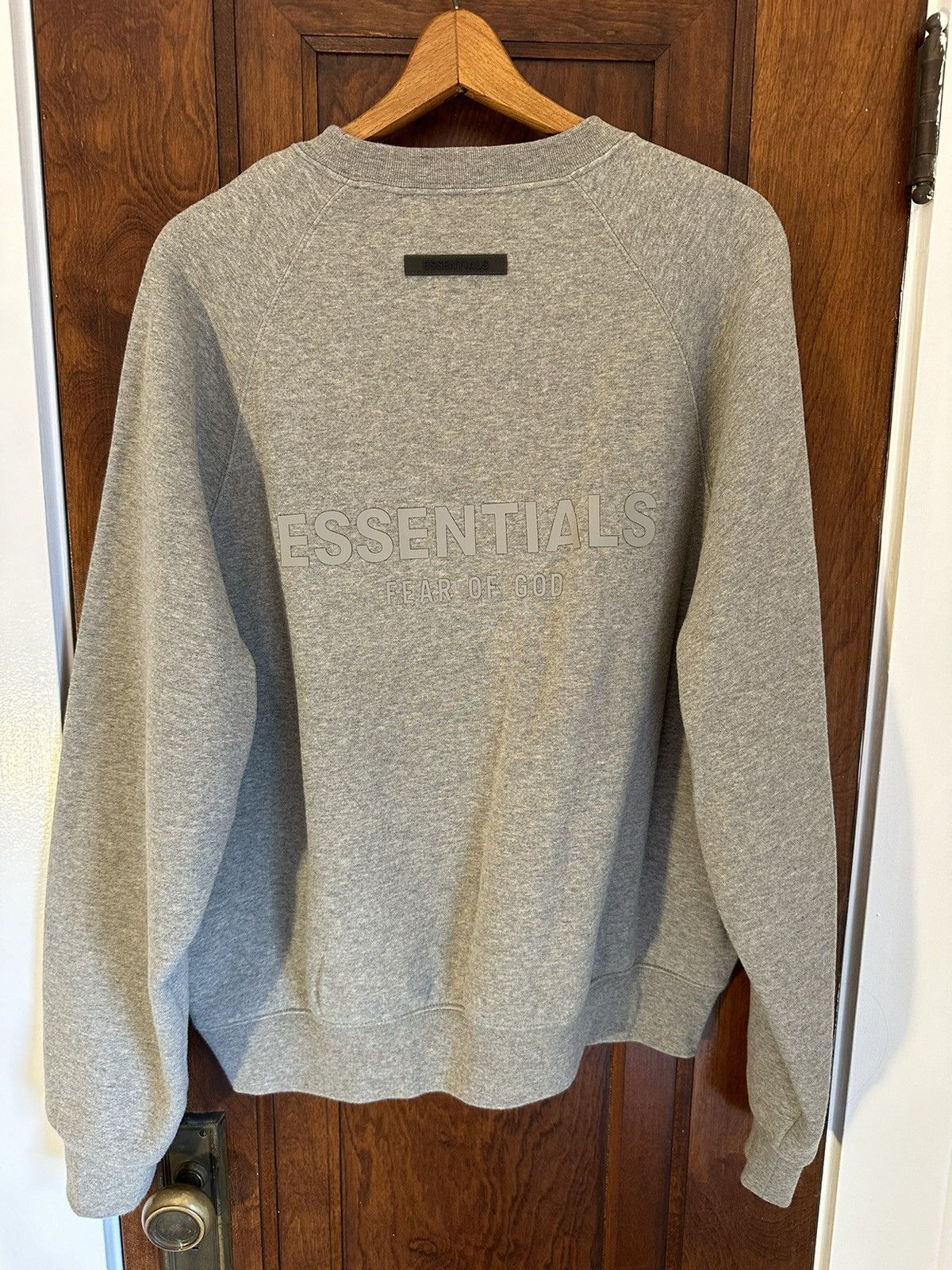 Pre-owned Essentials Crewneck In Grey