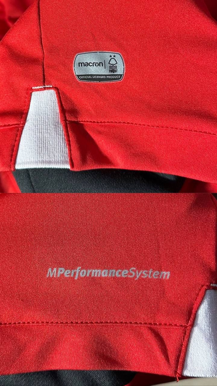 Macron NOTTINGHAM FOREST 2020 2021home Macron football shirt jersey Size US XXL / EU 58 / 5 - 3 Thumbnail