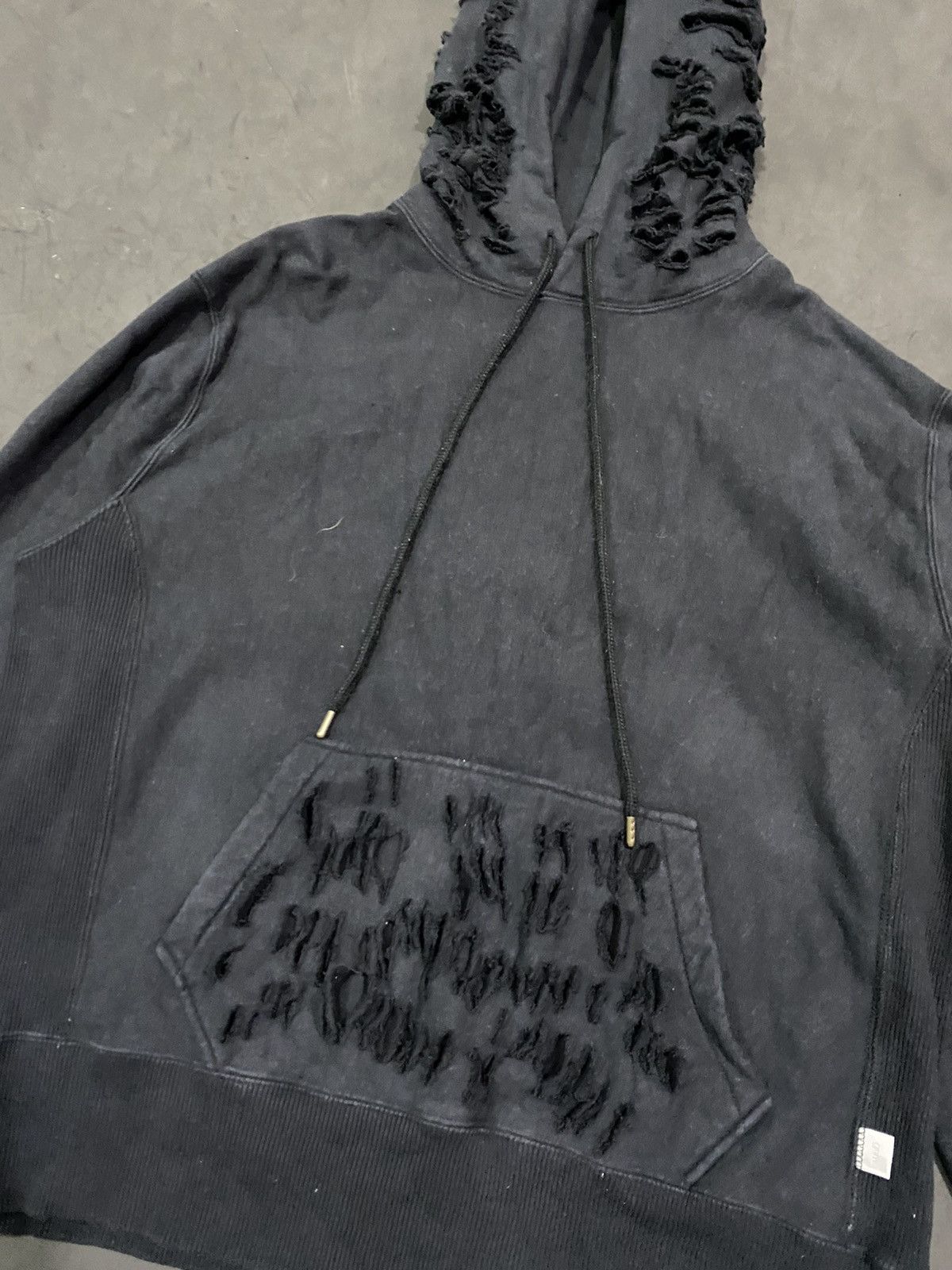 If Six Was Nine 🖤BLACFRIDAY🖤Gem Distressed Hooded Lgb Ifsixwasnine Size US L / EU 52-54 / 3 - 3 Thumbnail