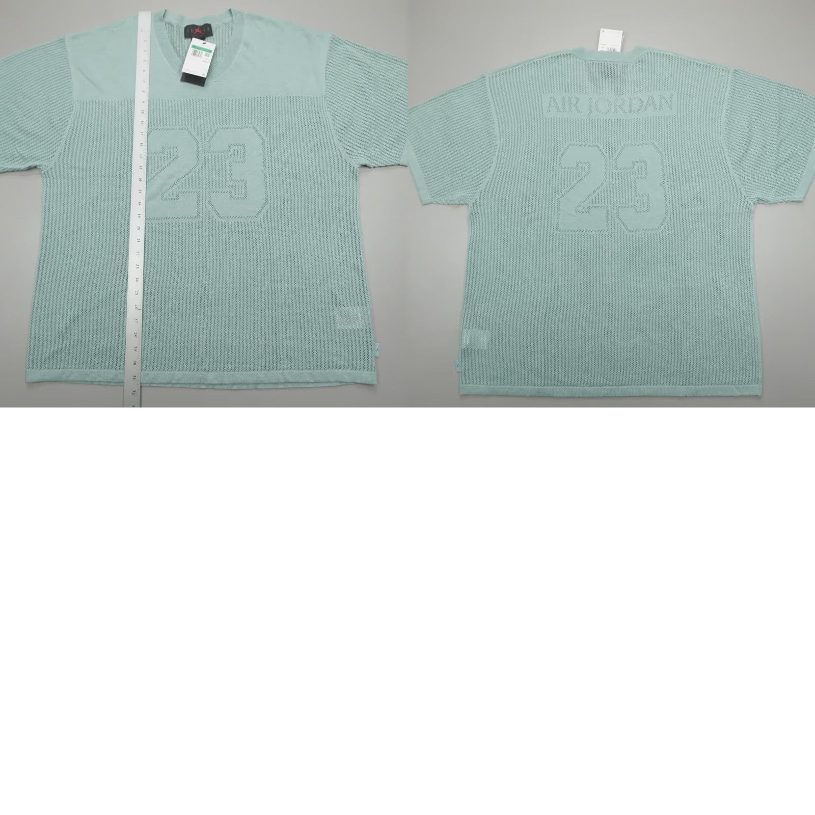 Jordan Brand Air Jordan Knit Jersey Top Mineral Slate Men's Size XL HQ0766-309 Size US XL / EU 56 / 4 - 8 Thumbnail