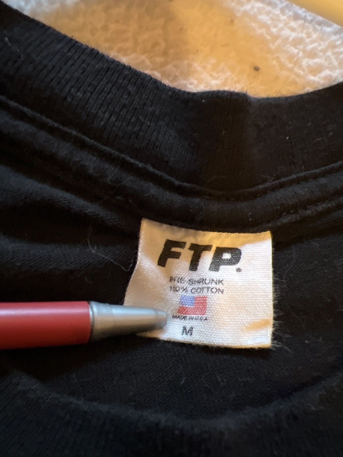 Fuck The Population FTP x Thrasher tee Size US M / EU 48-50 / 2 - 2 Thumbnail