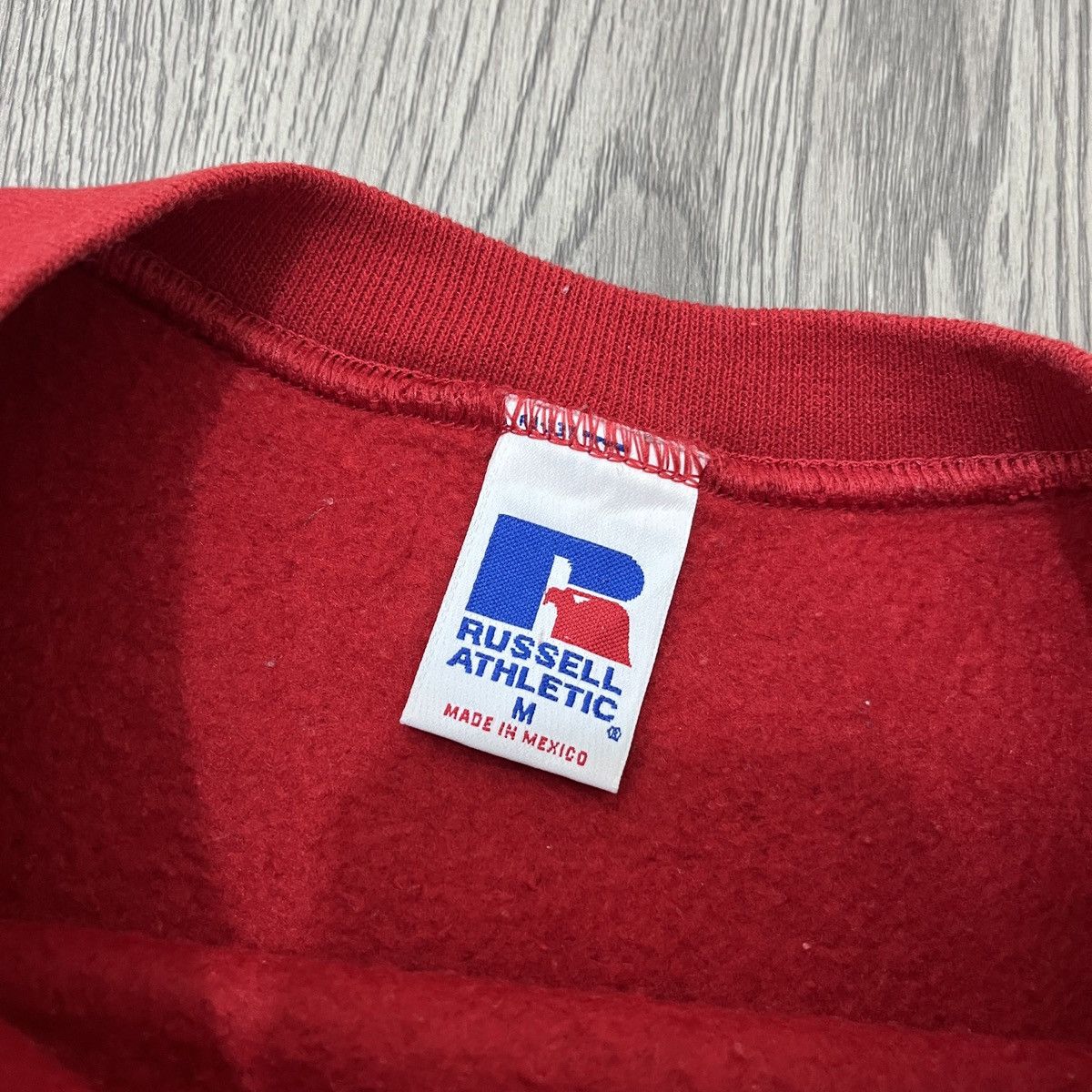 Russell Athletic 90s Blank Crewneck Russell Athletic Red Chili ifsixwasnine Size US M / EU 48-50 / 2 - 9 Thumbnail